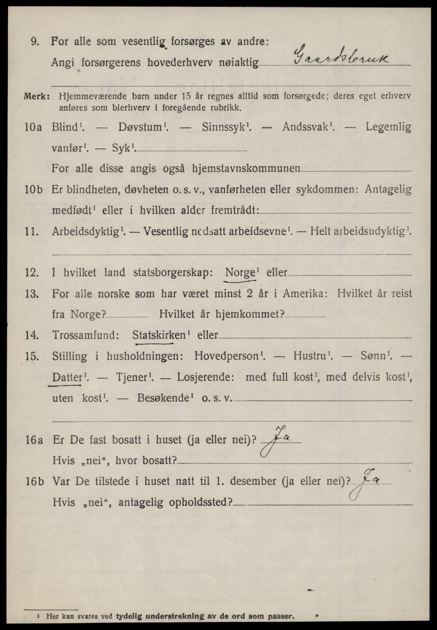 SAT, Folketelling 1920 for 1535 Vestnes herred, 1920, s. 5840