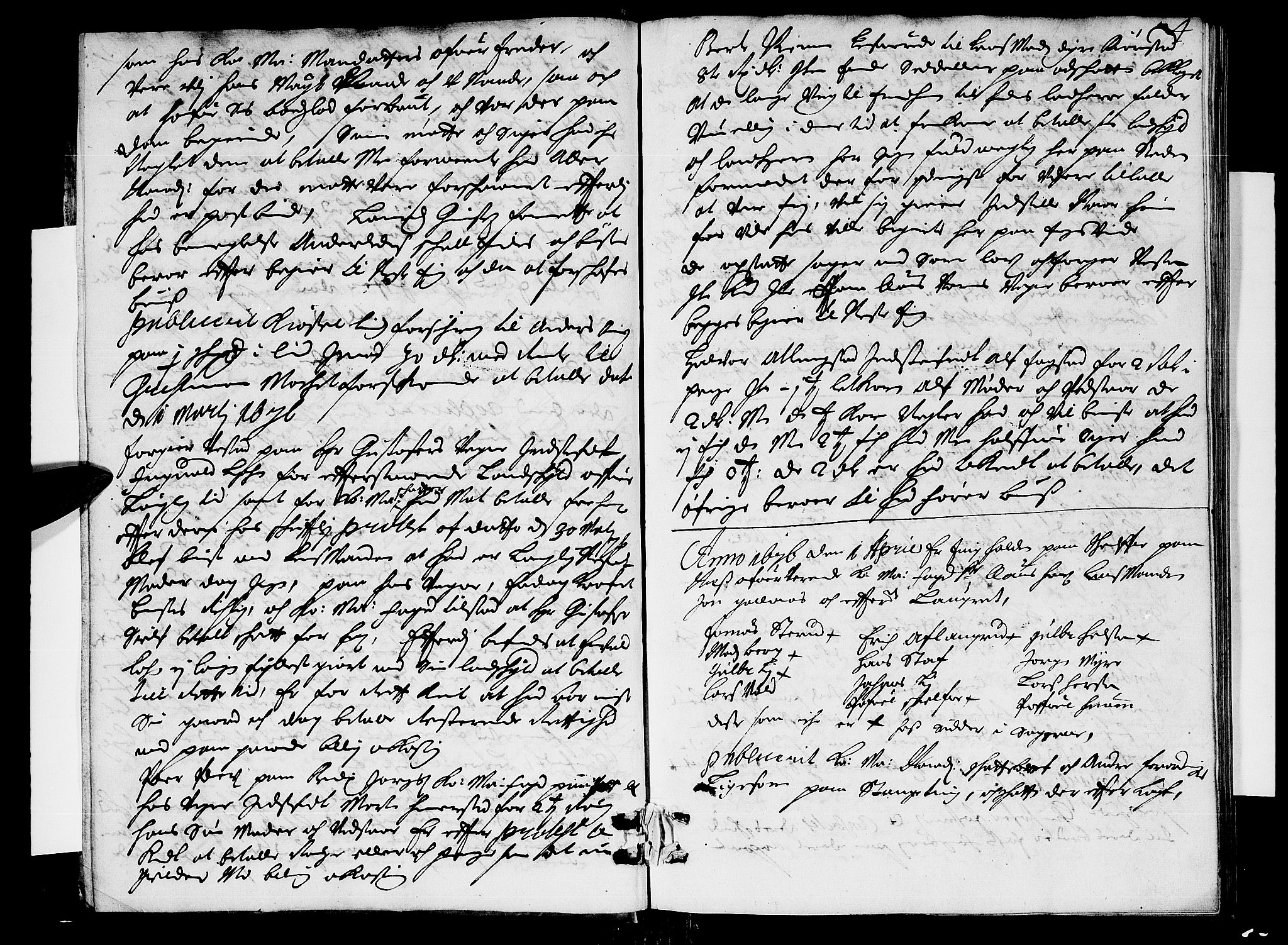 Hedemarken sorenskriveri, SAH/TING-034/G/Gb/L0012: Tingbok, 1676, s. 3b-4a