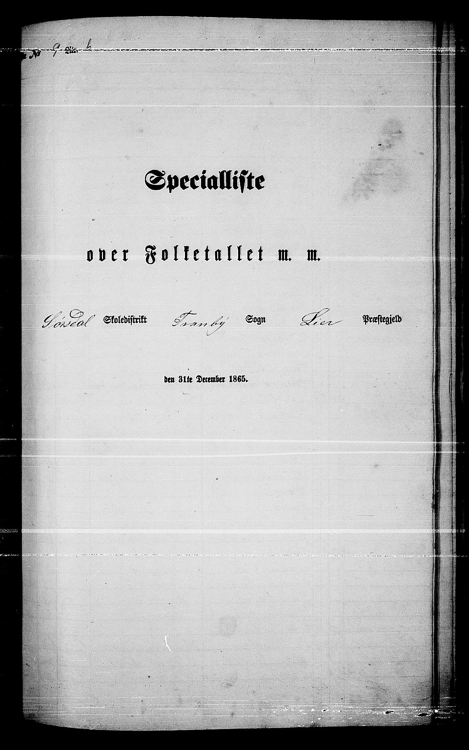 RA, Folketelling 1865 for 0626P Lier prestegjeld, 1865, s. 170