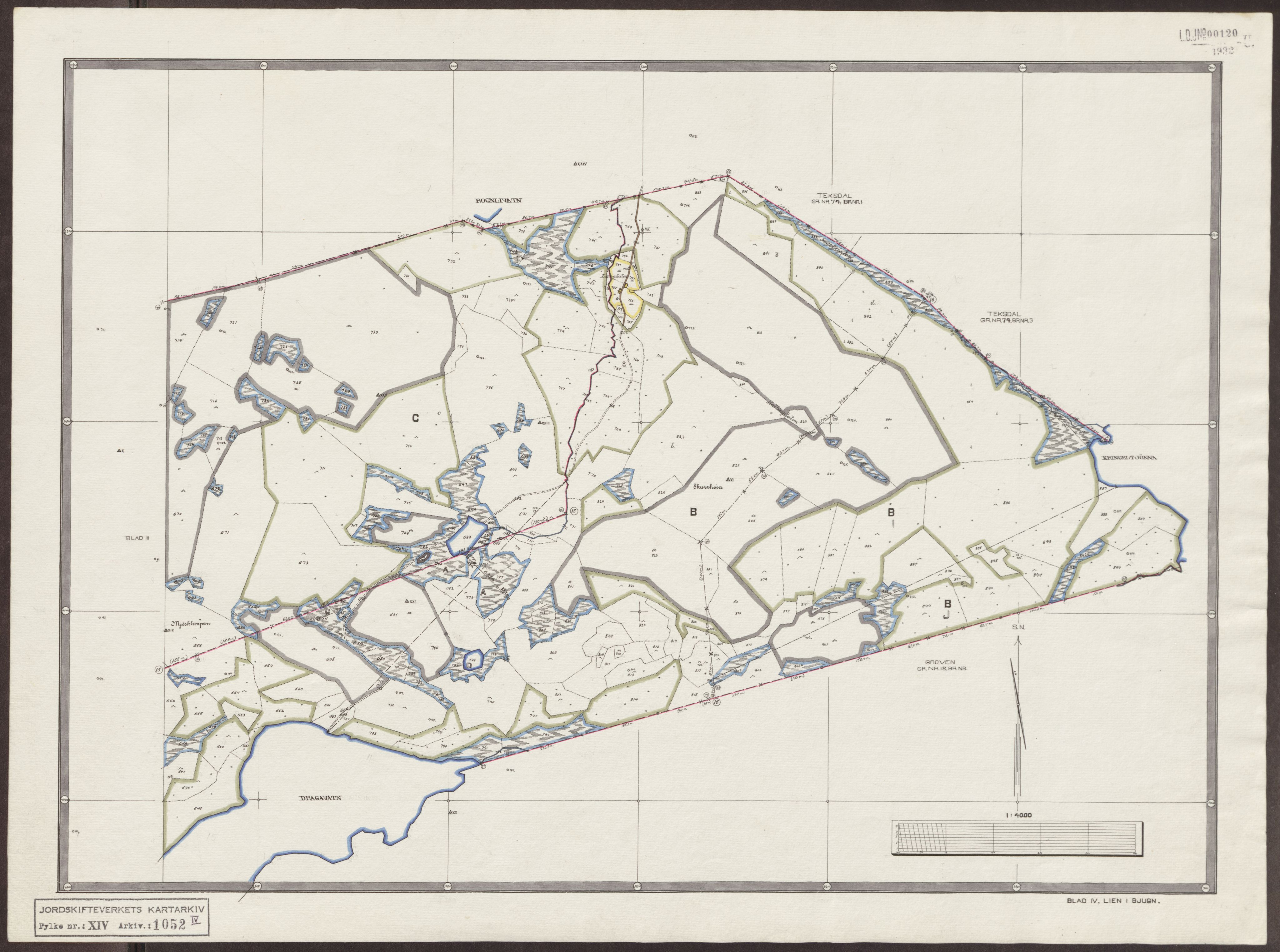 Jordskifteverkets kartarkiv, AV/RA-S-3929/T, 1859-1988, s. 1676