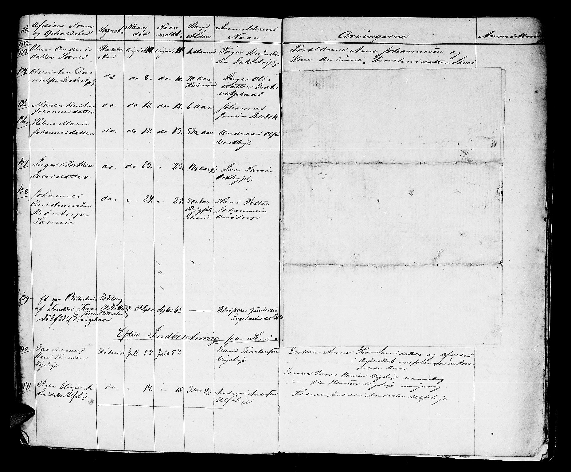 Rakkestad sorenskriveri, AV/SAO-A-10686/H/Ha/Haa/L0001: Dødsanmeldelsesprotokoller, 1835-1853