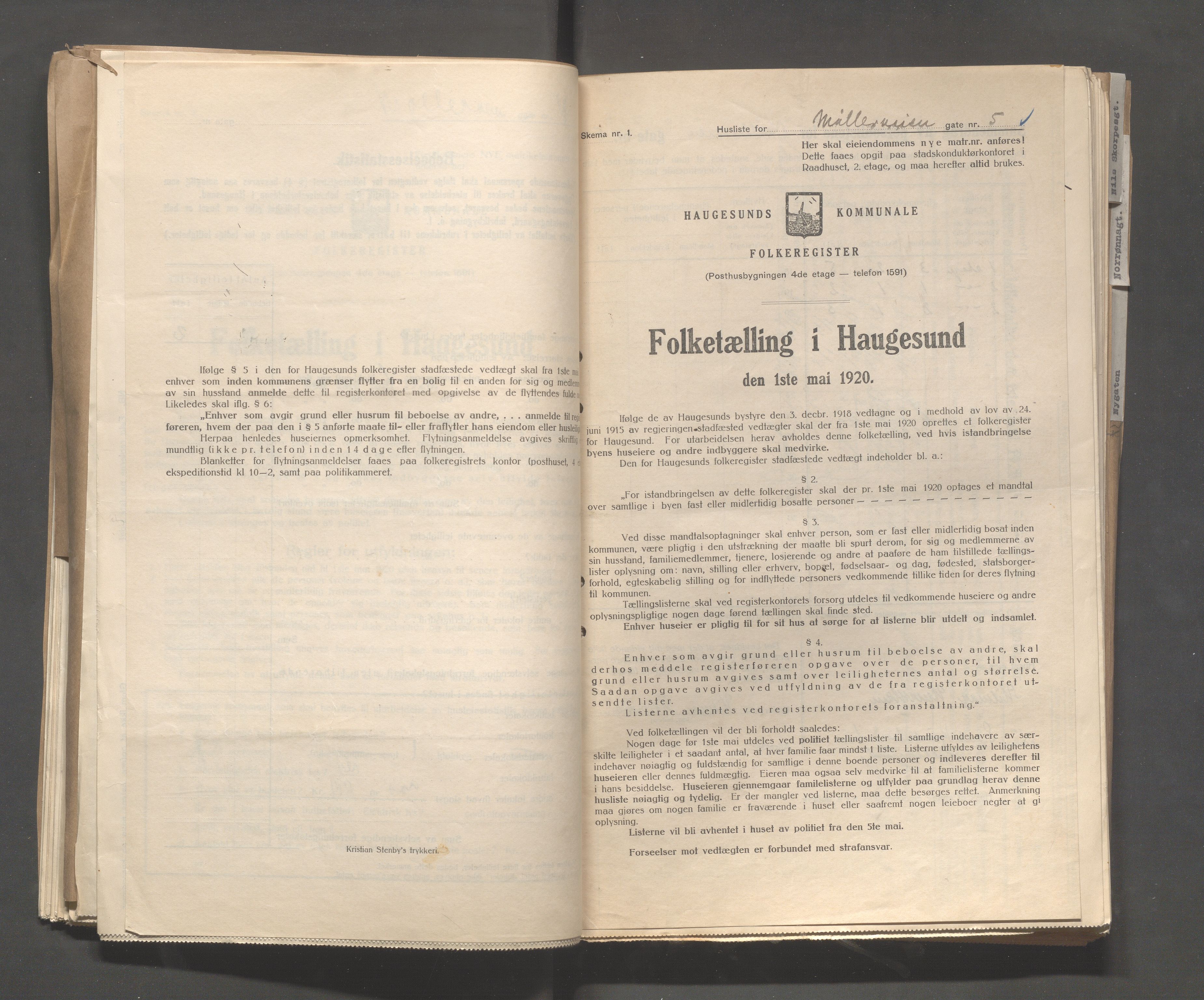 IKAR, Kommunal folketelling 1.5.1920 for Haugesund, 1920, s. 2896