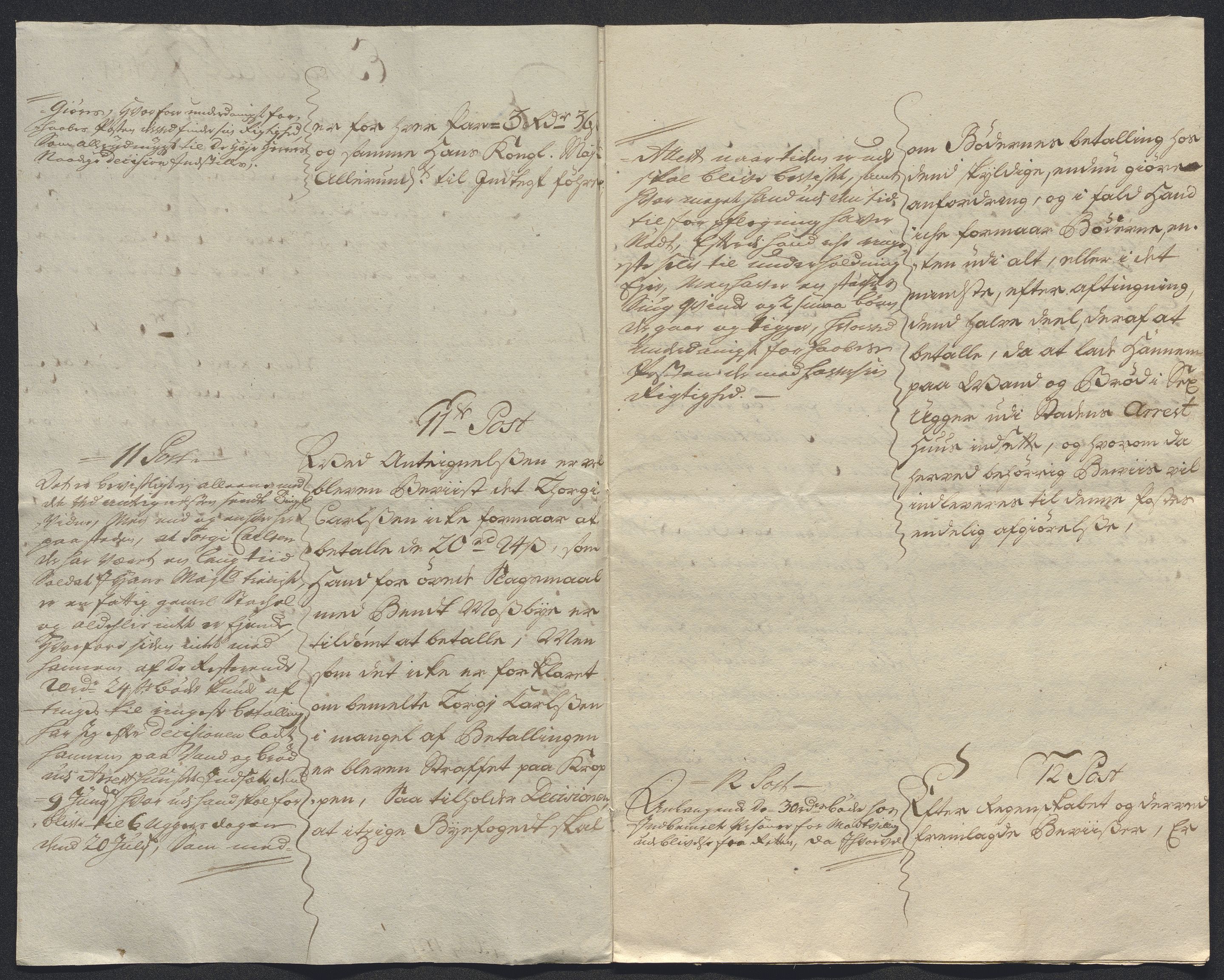 Rentekammeret inntil 1814, Reviderte regnskaper, Byregnskaper, AV/RA-EA-4066/R/Rm/L0286: [M19] Sikt og sakefall, 1719-1727, s. 509