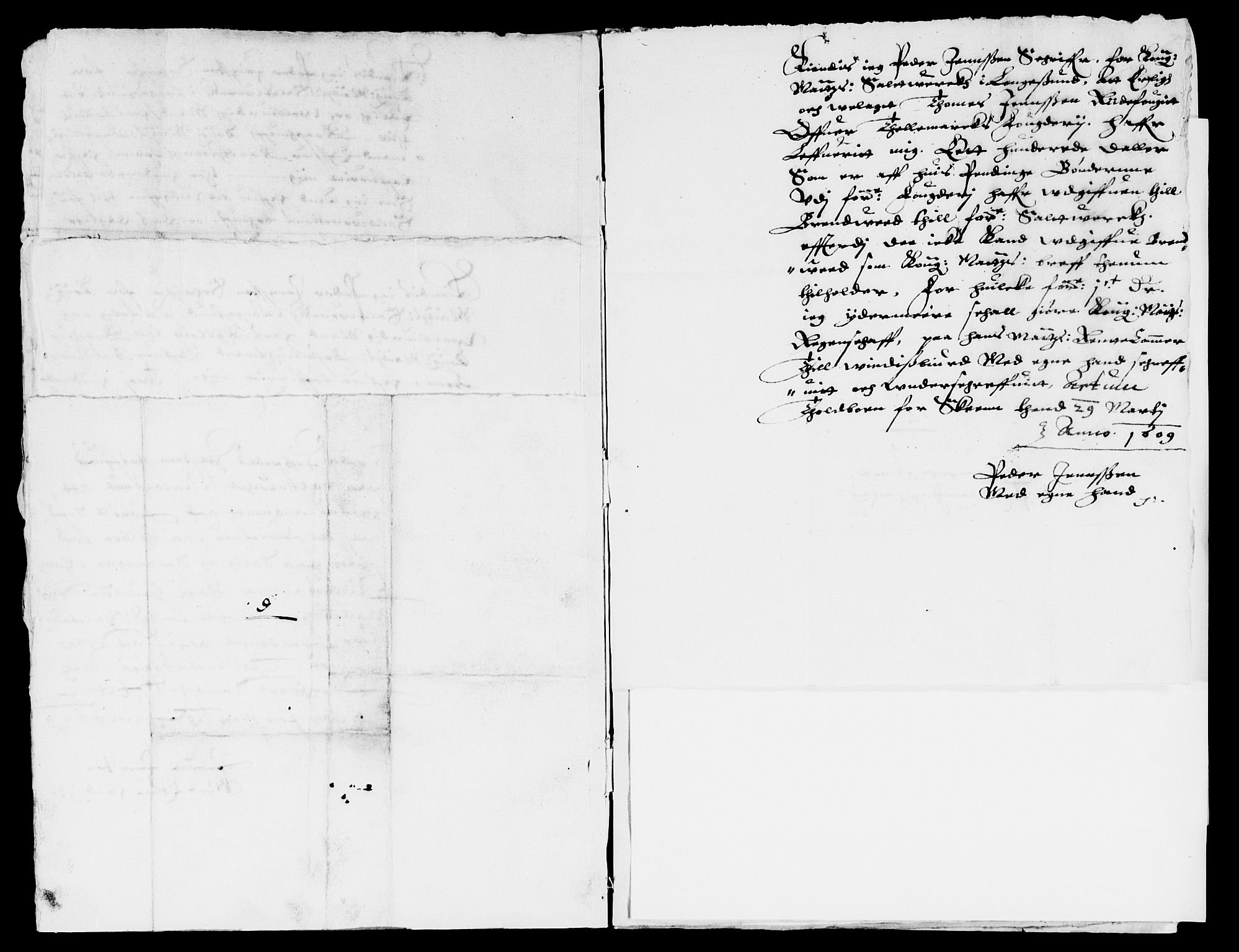 Rentekammeret inntil 1814, Reviderte regnskaper, Lensregnskaper, AV/RA-EA-5023/R/Rb/Rbp/L0003: Bratsberg len, 1608-1611