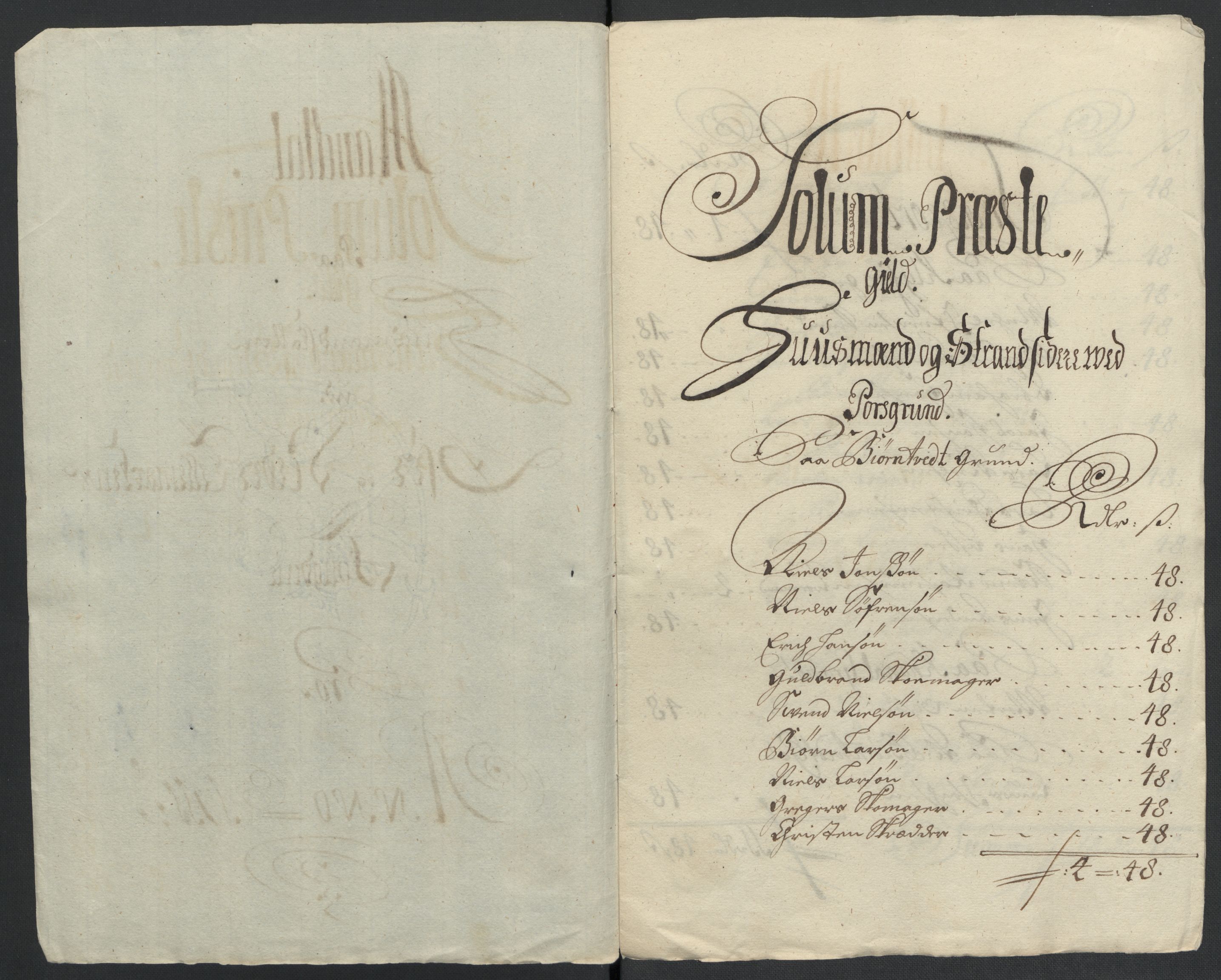Rentekammeret inntil 1814, Reviderte regnskaper, Fogderegnskap, RA/EA-4092/R36/L2120: Fogderegnskap Øvre og Nedre Telemark og Bamble, 1711, s. 83