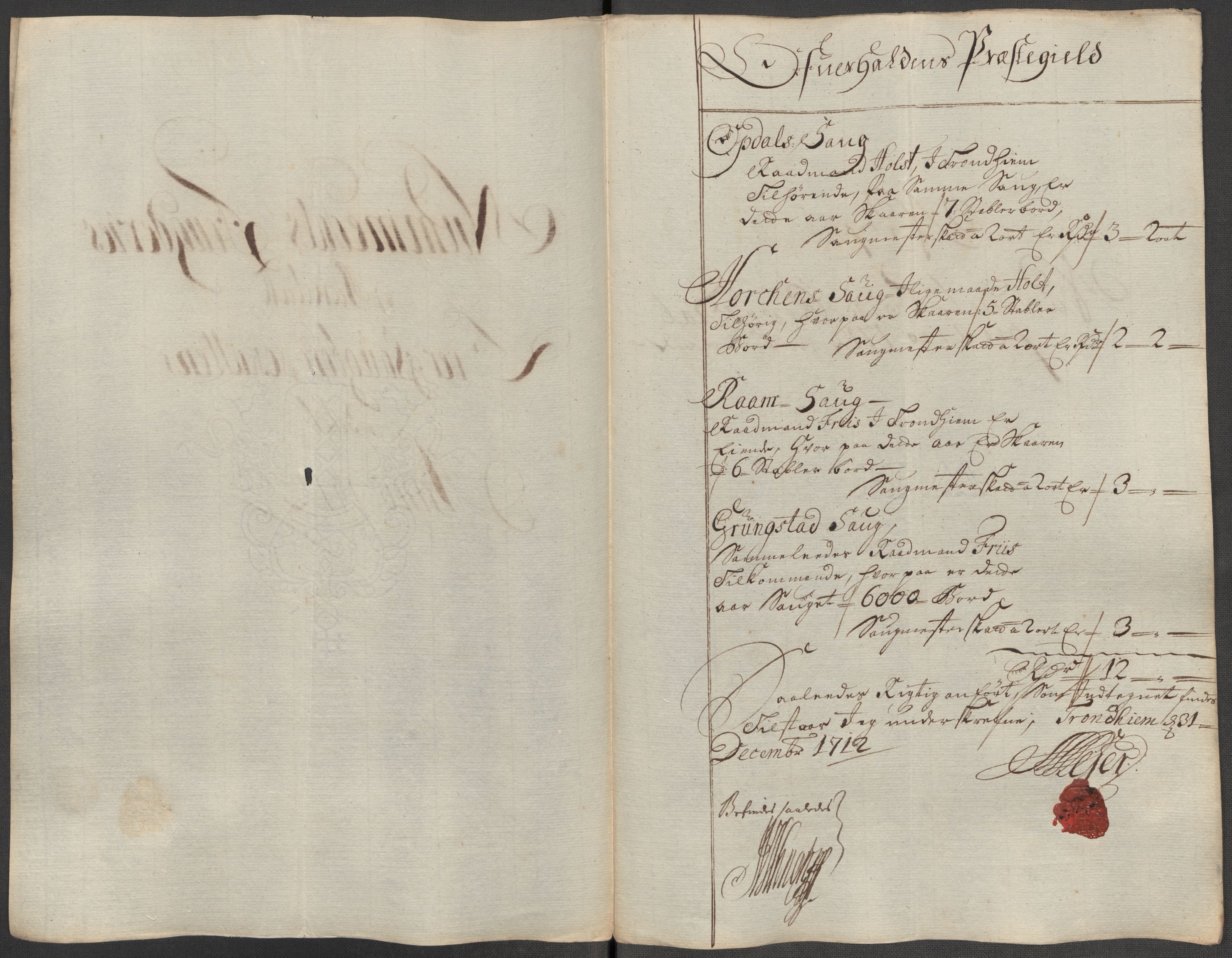 Rentekammeret inntil 1814, Reviderte regnskaper, Fogderegnskap, AV/RA-EA-4092/R64/L4433: Fogderegnskap Namdal, 1712, s. 115