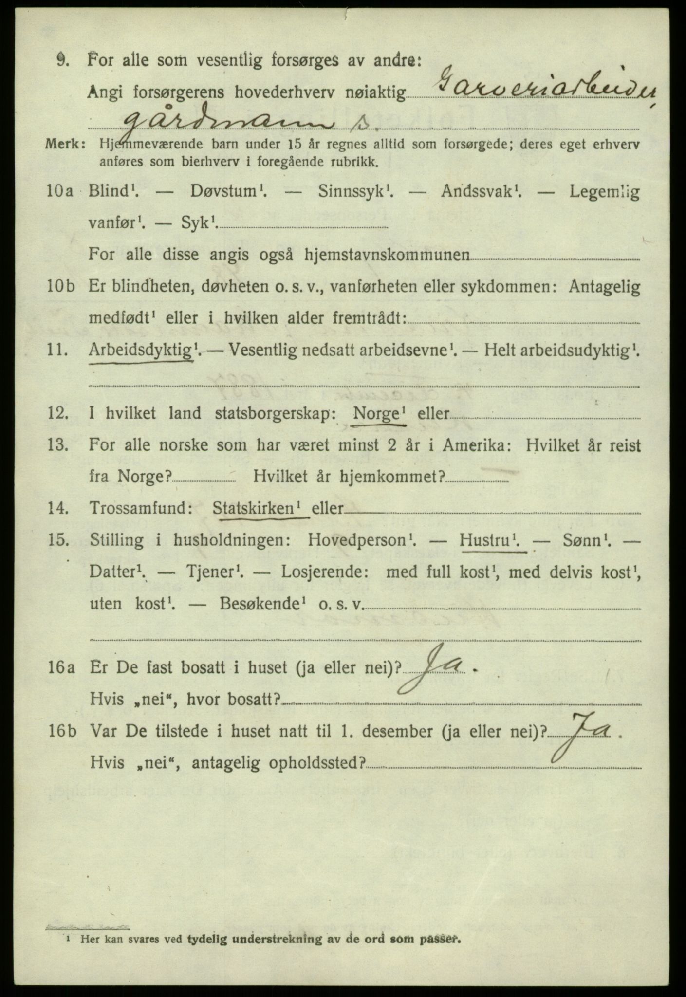 SAB, Folketelling 1920 for 1254 Hamre herred, 1920, s. 4438