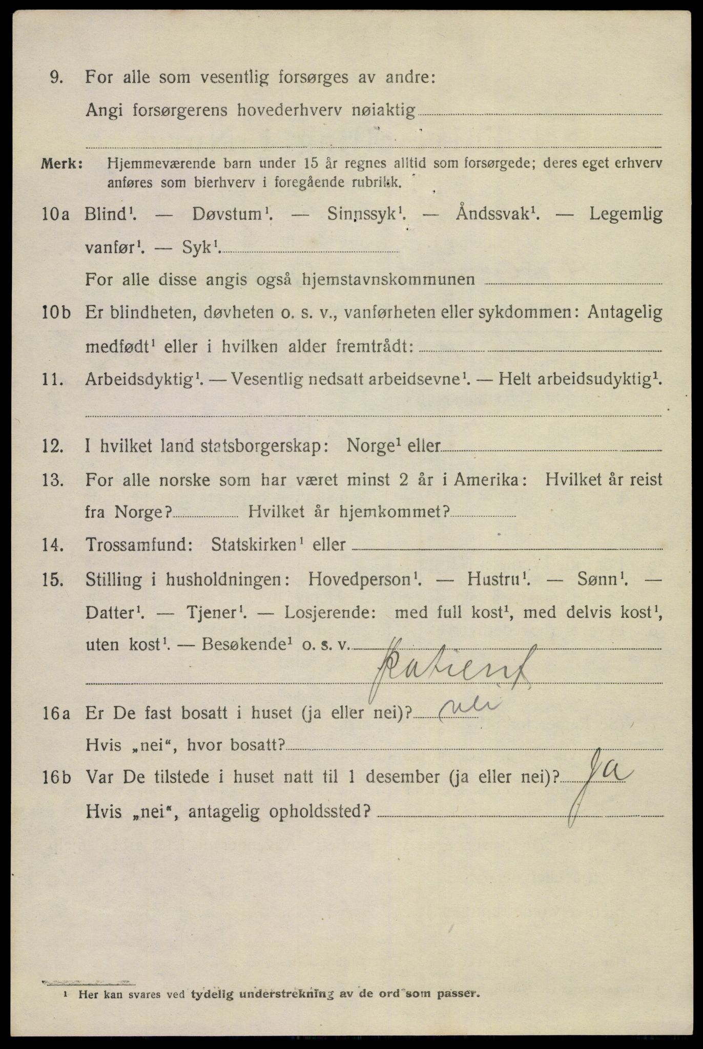 SAKO, Folketelling 1920 for 0805 Porsgrunn kjøpstad, 1920, s. 18880