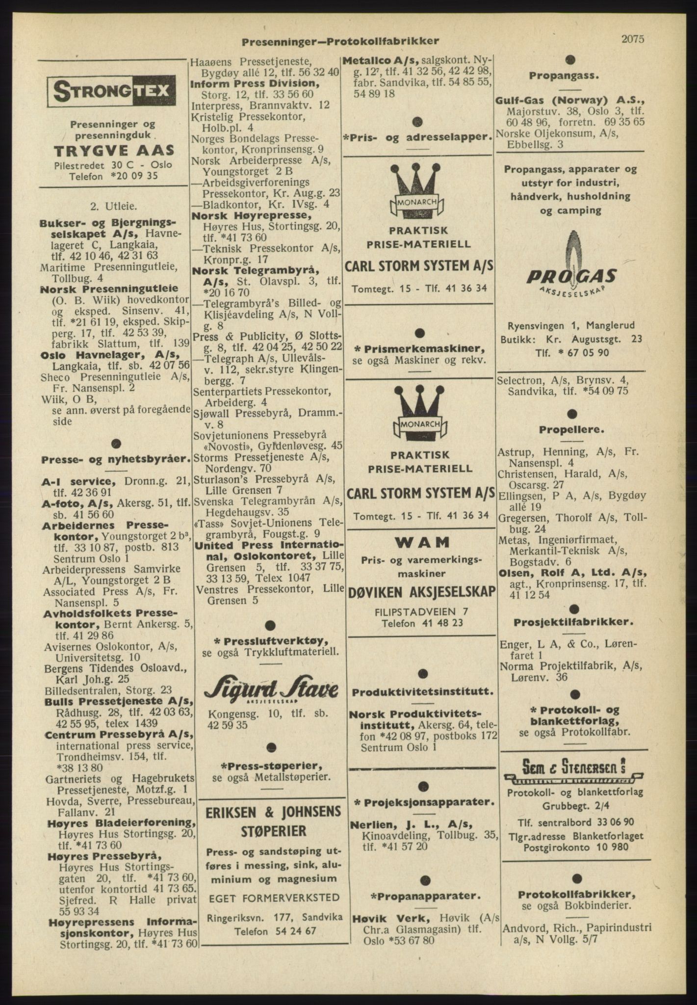 Kristiania/Oslo adressebok, PUBL/-, 1965-1966, s. 2075