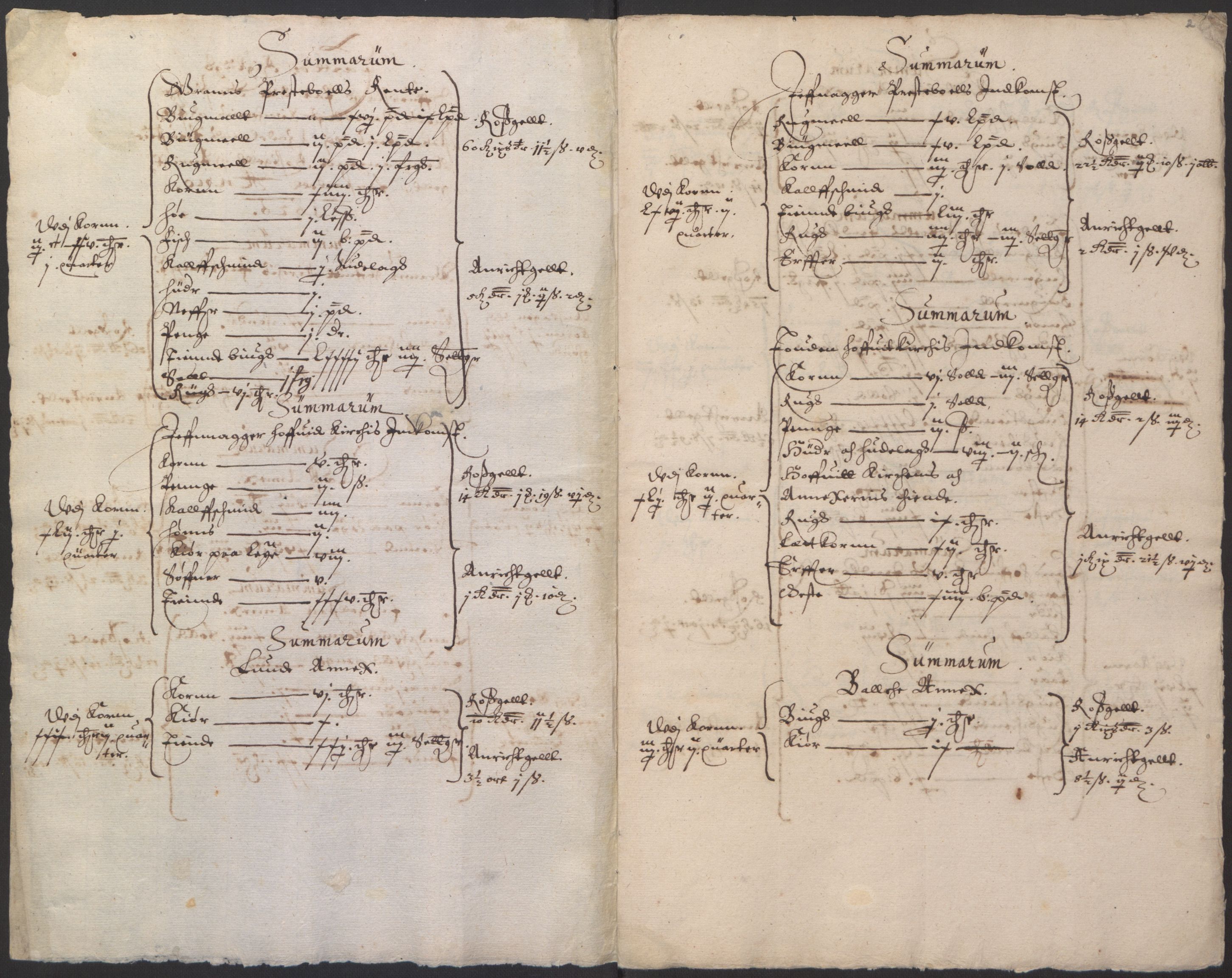 Stattholderembetet 1572-1771, AV/RA-EA-2870/Ek/L0014/0001: Jordebøker til utlikning av rosstjeneste 1624-1626: / Kirke- og prestebolsinntekter i Oslo og Hamar bispedømme, 1625-1626, s. 100