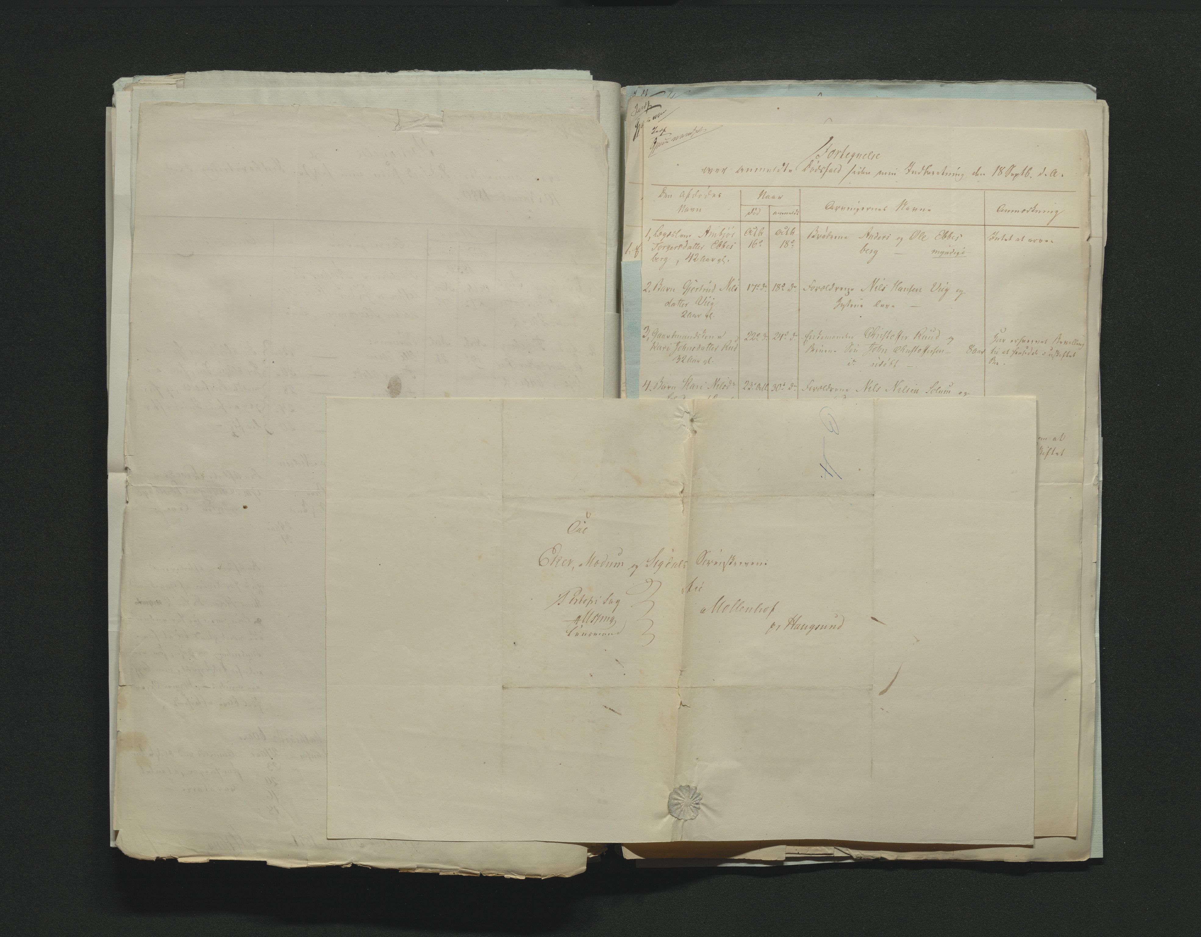 Eiker, Modum og Sigdal sorenskriveri, AV/SAKO-A-123/H/Ha/Hab/L0008: Dødsfallsmeldinger, 1850-1853