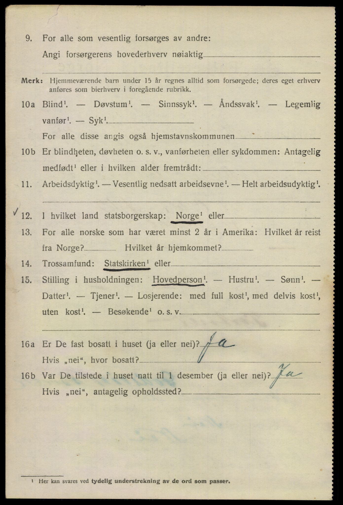 SAO, Folketelling 1920 for 0301 Kristiania kjøpstad, 1920, s. 445686