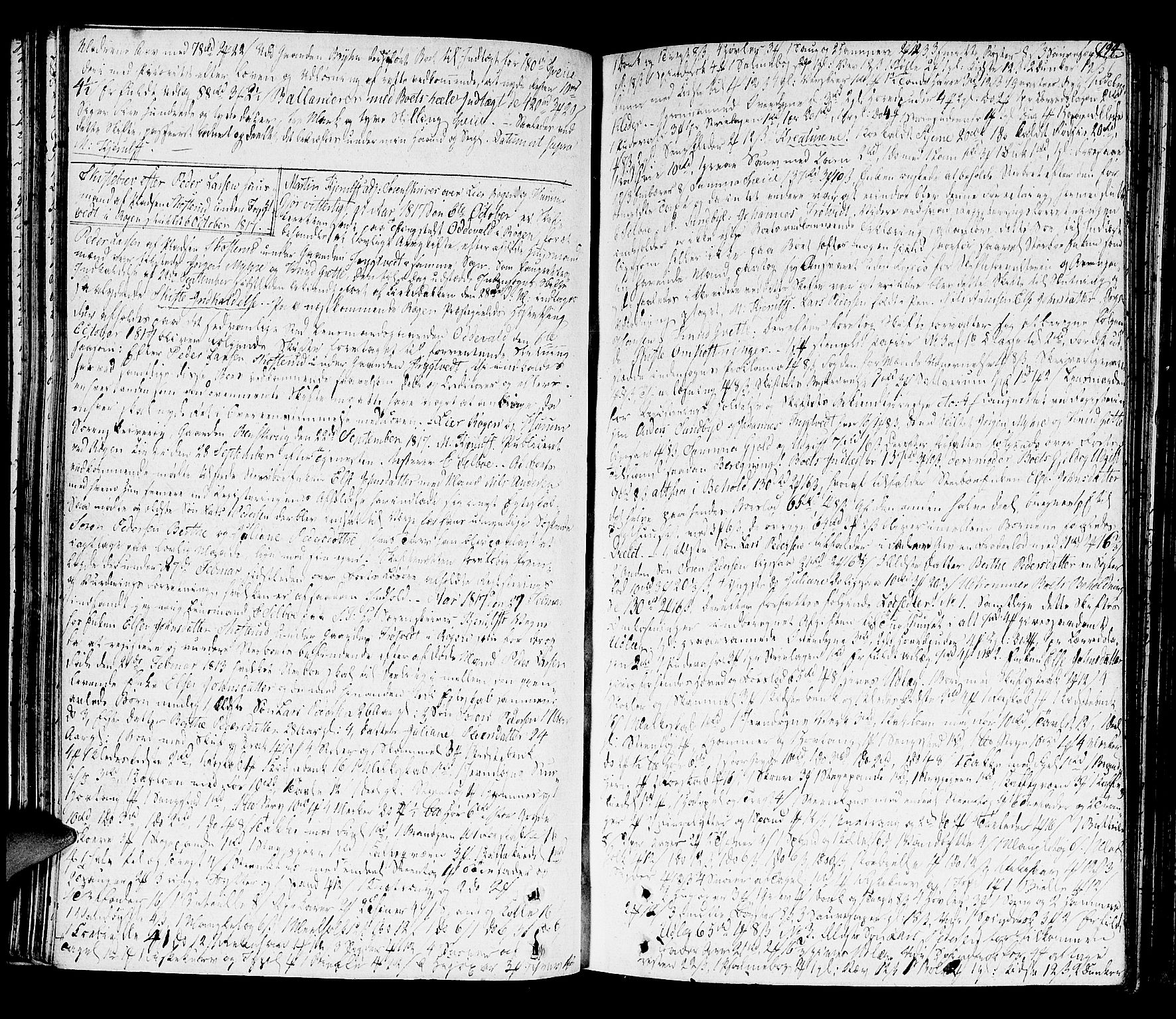 Lier, Røyken og Hurum sorenskriveri, AV/SAKO-A-89/H/Hc/L0010a: Skifteprotokoll, 1813-1835, s. 193b-194a