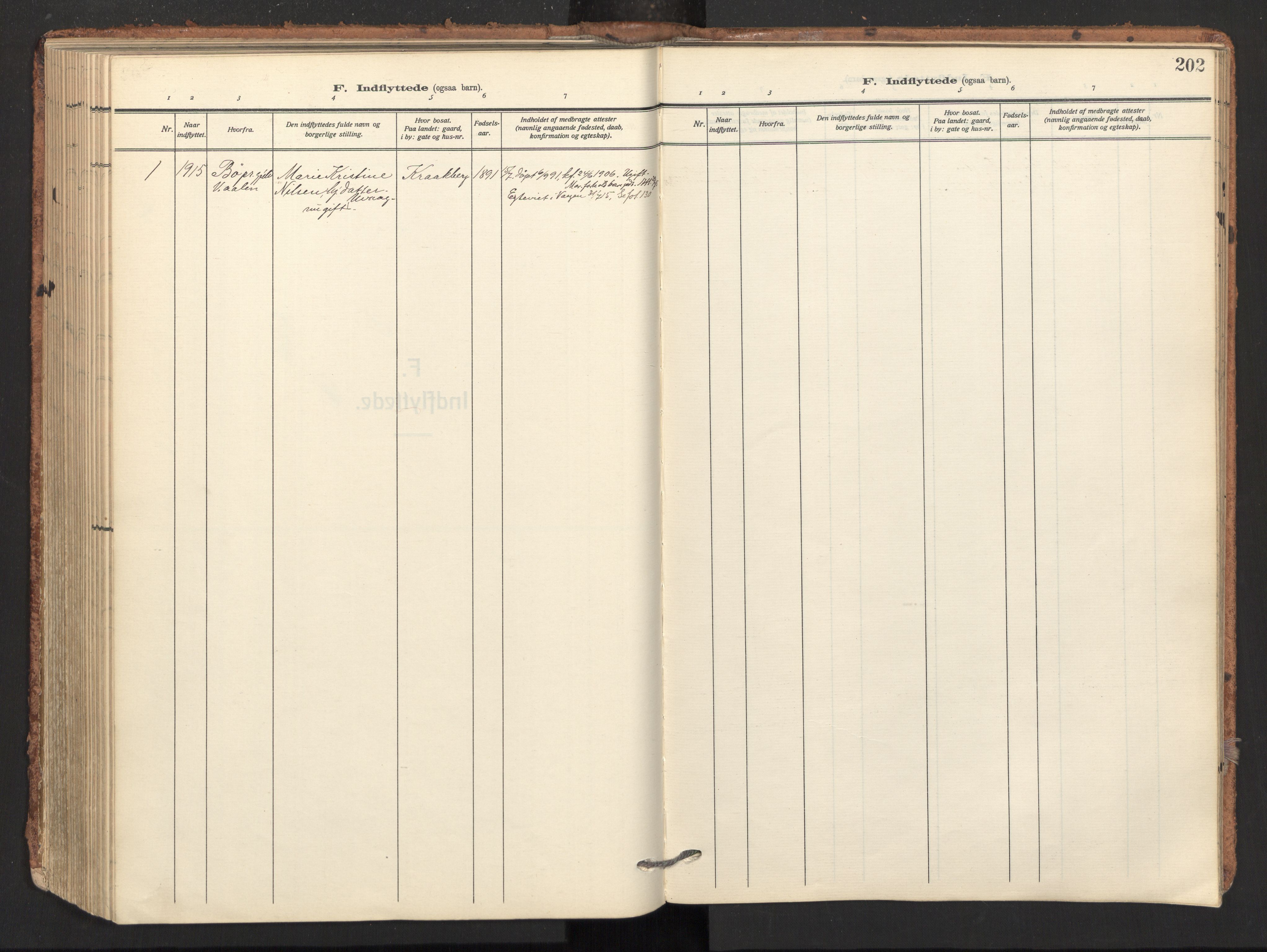 Ministerialprotokoller, klokkerbøker og fødselsregistre - Nordland, SAT/A-1459/893/L1343: Ministerialbok nr. 893A15, 1914-1928, s. 202