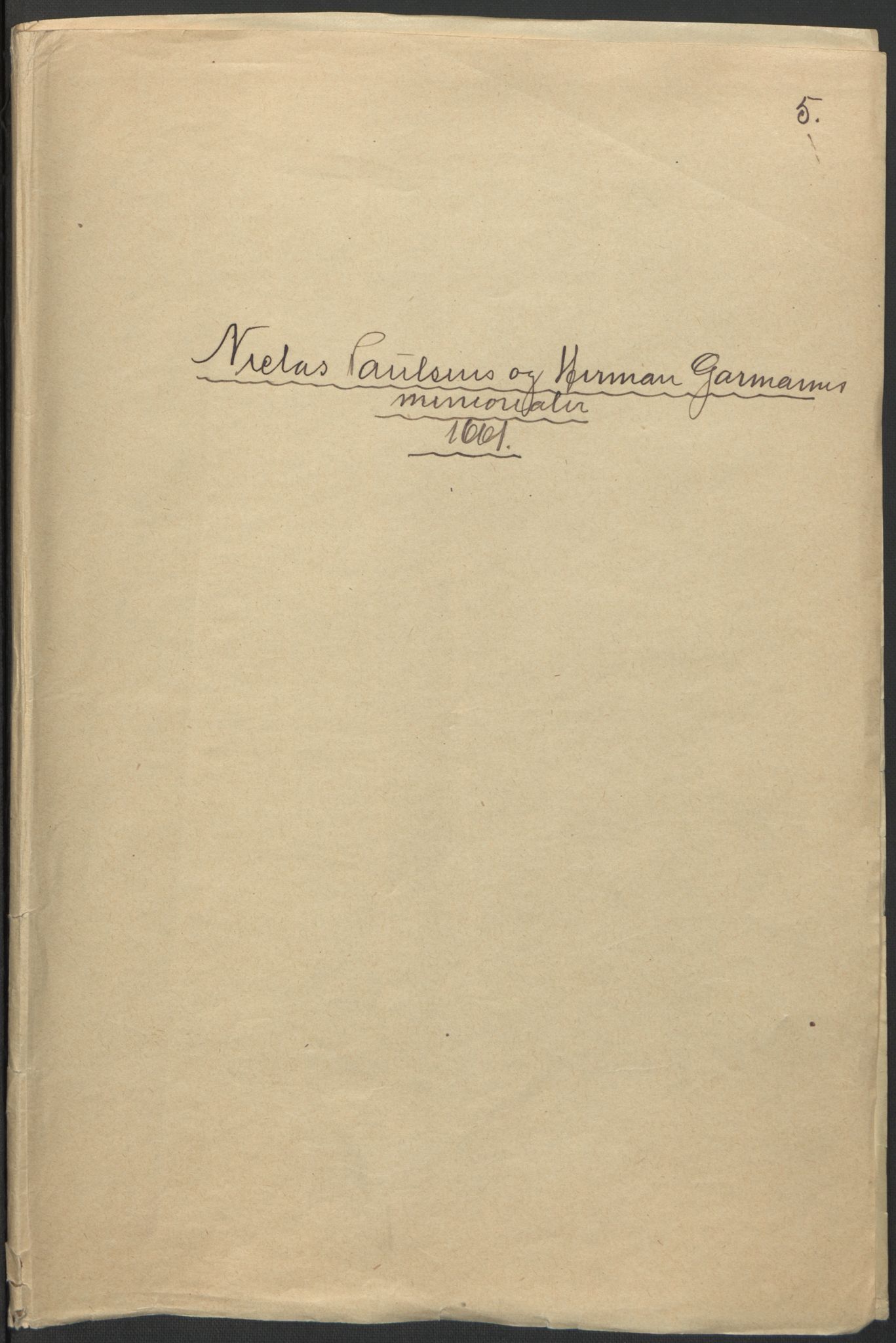 Rentekammeret inntil 1814, Realistisk ordnet avdeling, AV/RA-EA-4070/L/L0001/0002: Rentekammerdokumentene vedrørende Landkommissariatet, Landkommisjonen og skattene i Norge. Landkommissarienes relasjoner: / Forestillinger, memorialer etc., 1660-1661