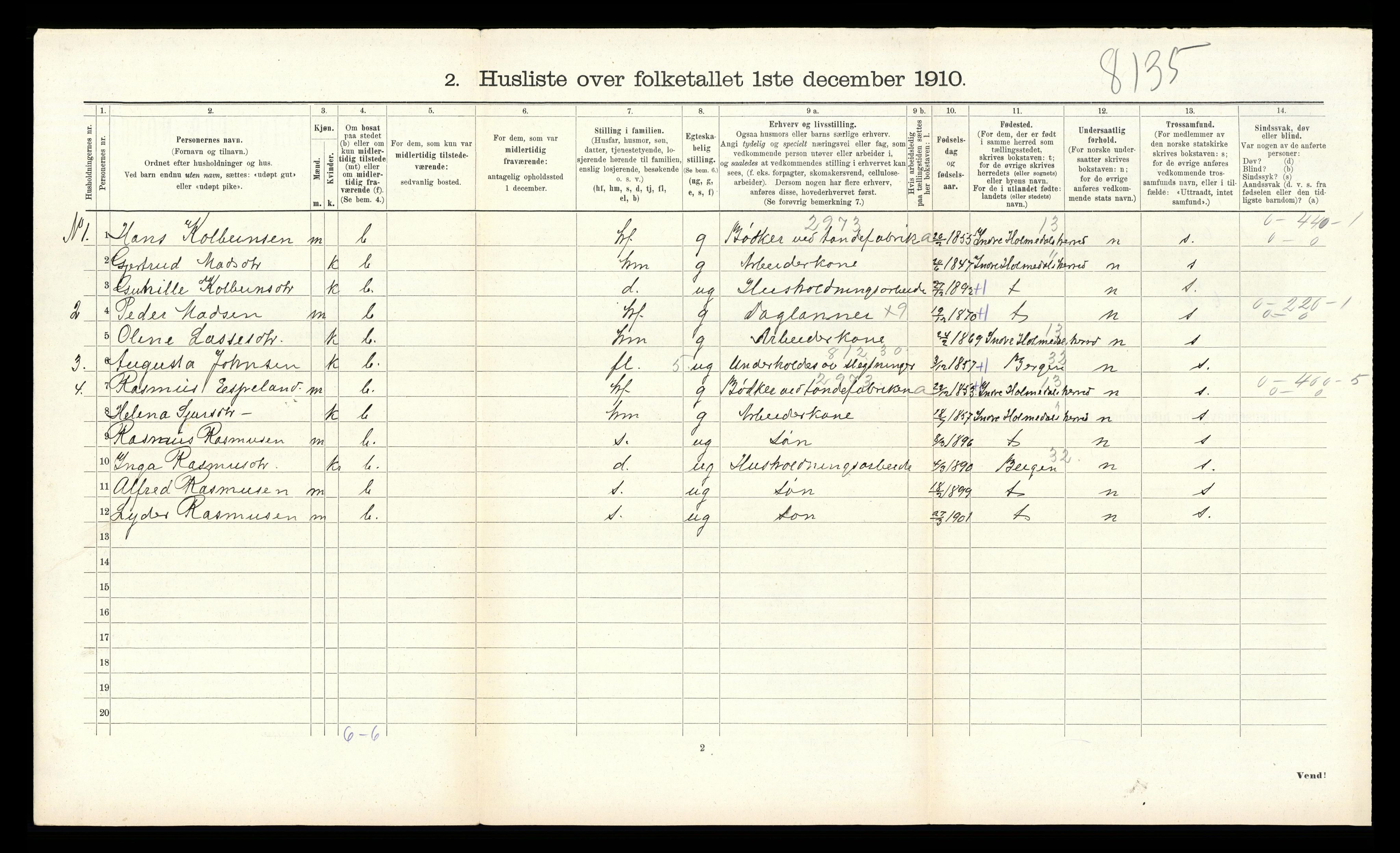RA, Folketelling 1910 for 1255 Åsane herred, 1910, s. 372
