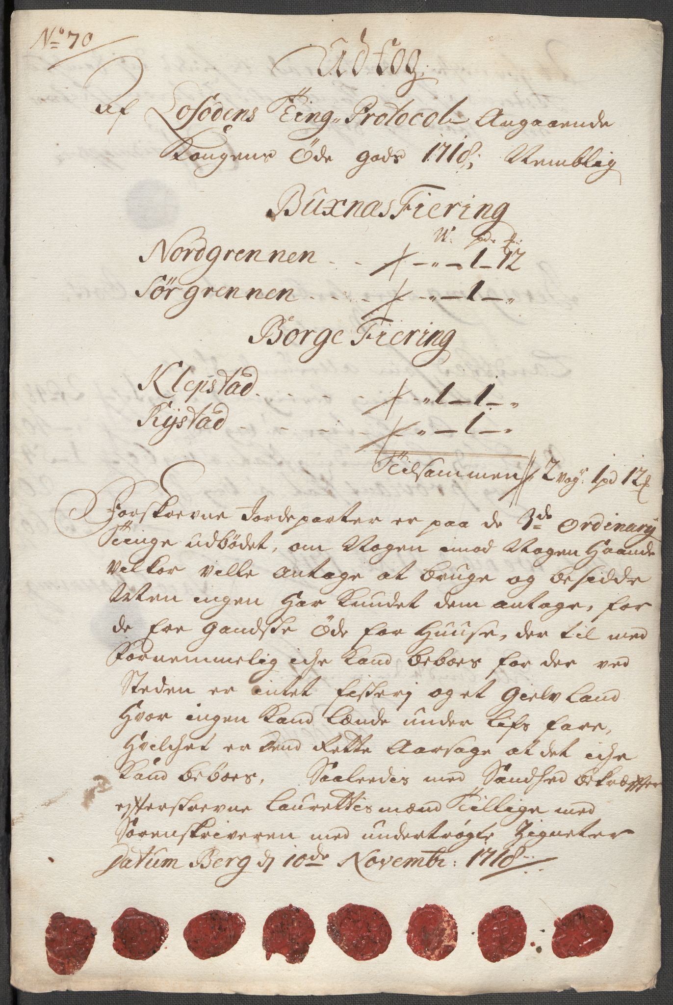 Rentekammeret inntil 1814, Reviderte regnskaper, Fogderegnskap, RA/EA-4092/R67/L4684: Fogderegnskap Vesterålen, Andenes og Lofoten, 1718, s. 376