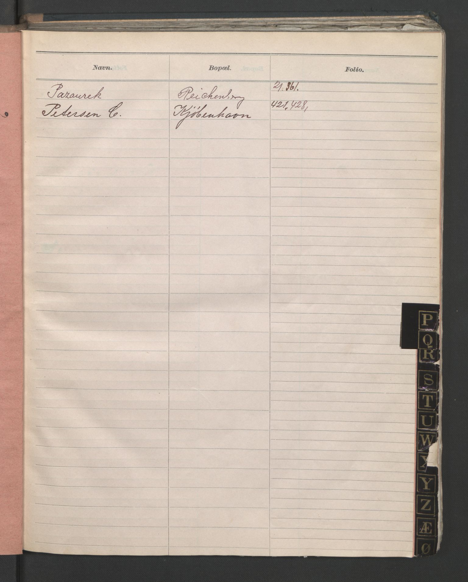 Kunstindustrimuseet i Oslo, NMFK/KIM-1001/B/L0004/0003: Kopibok / Kopibok XI, 1900-1902, s. 17