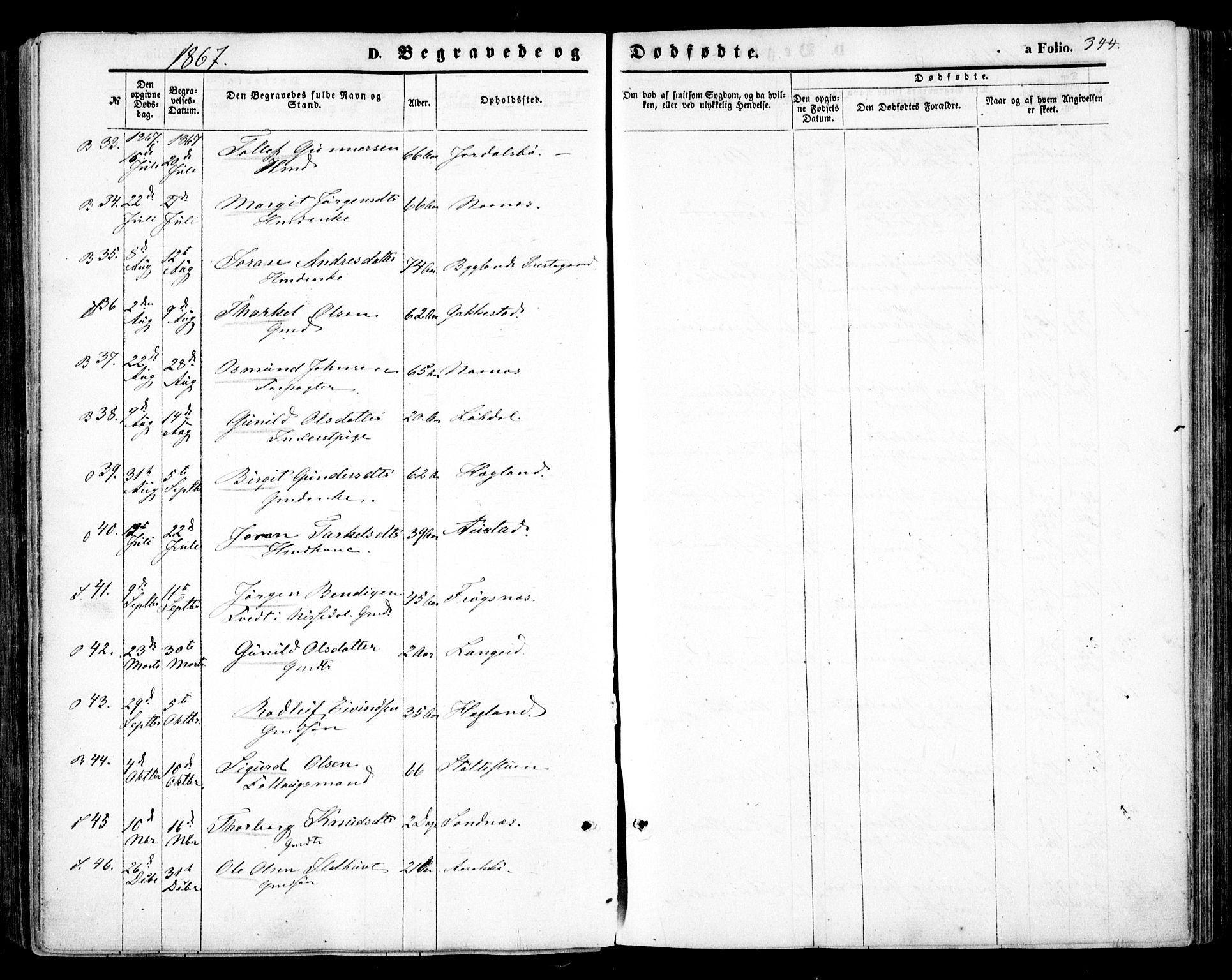 Bygland sokneprestkontor, AV/SAK-1111-0006/F/Fa/Fab/L0005: Ministerialbok nr. A 5, 1859-1873, s. 344