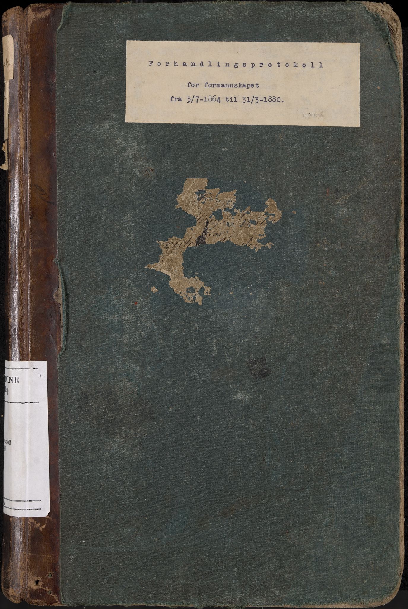 Holla formannskap og sentraladministrasjon, IKAK/0819021-1/A/L0002: Møtebok, 1864-1880