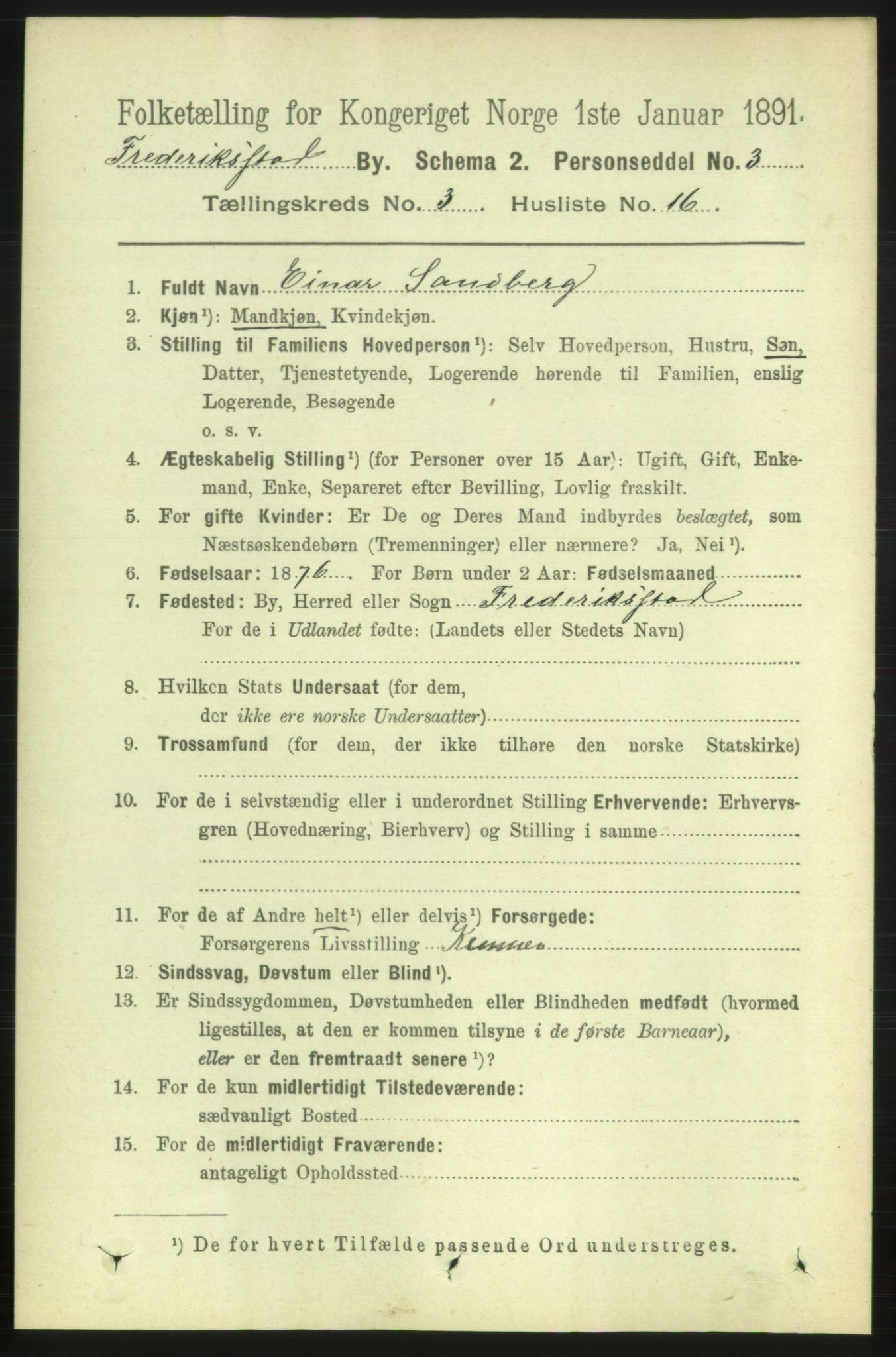 RA, Folketelling 1891 for 0103 Fredrikstad kjøpstad, 1891, s. 5114