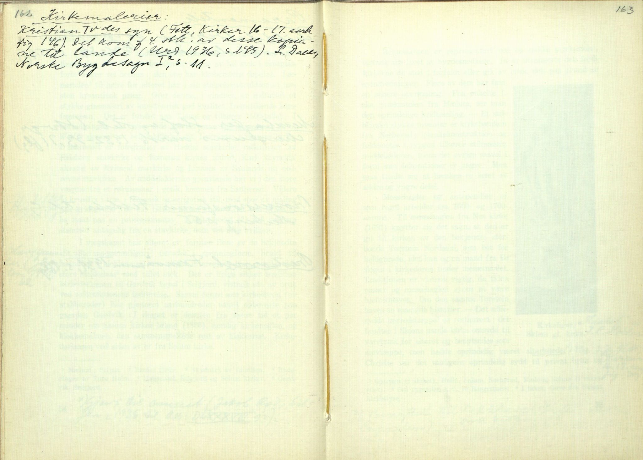 Rikard Berge, TEMU/TGM-A-1003/H/L0097: 97: Utklypp. Register ll, 1927, s. 162-163