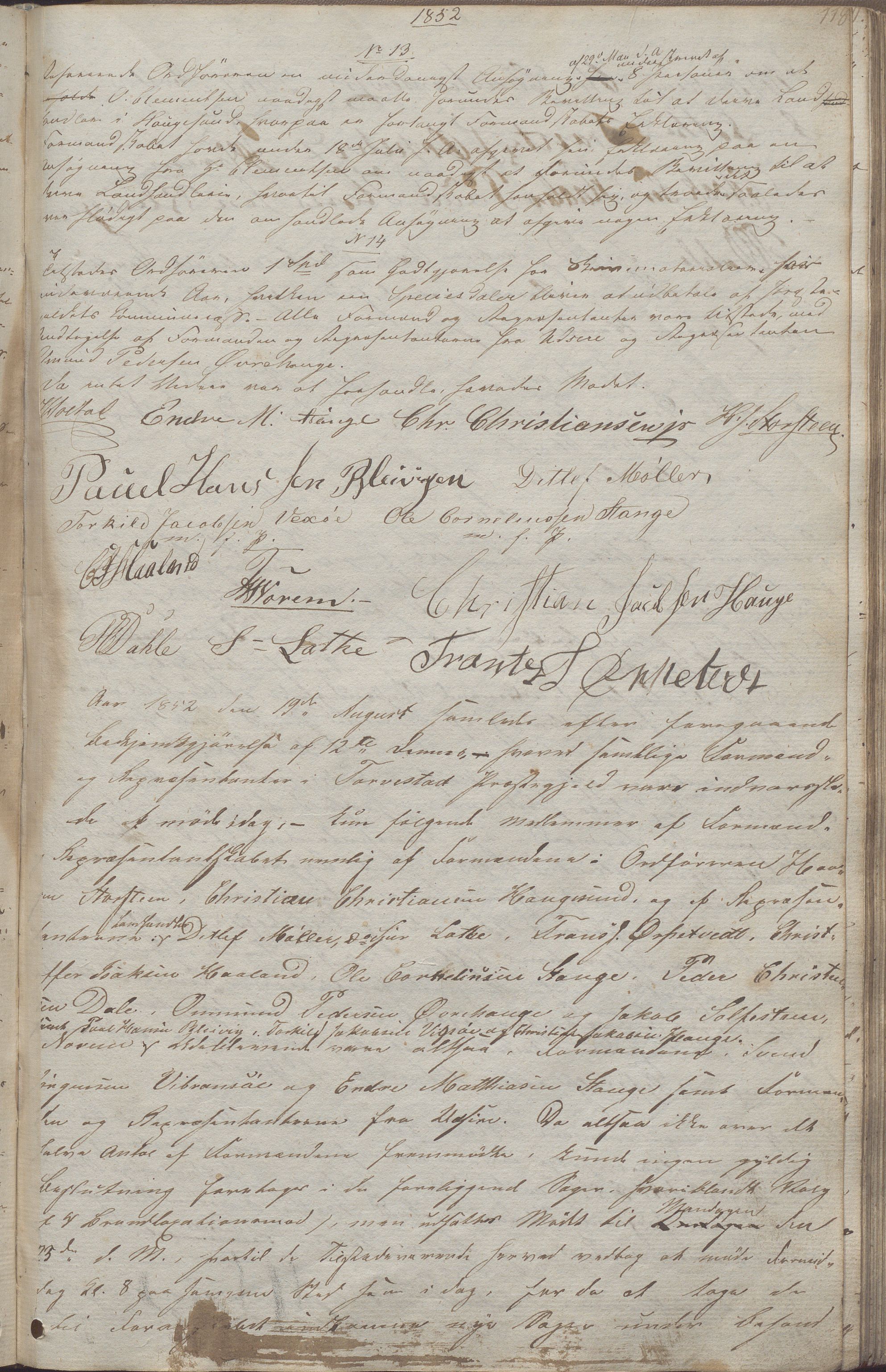 Torvastad kommune - Formannskapet, IKAR/K-101331/A/L0001: Forhandlingsprotokoll, 1837-1860, s. 193