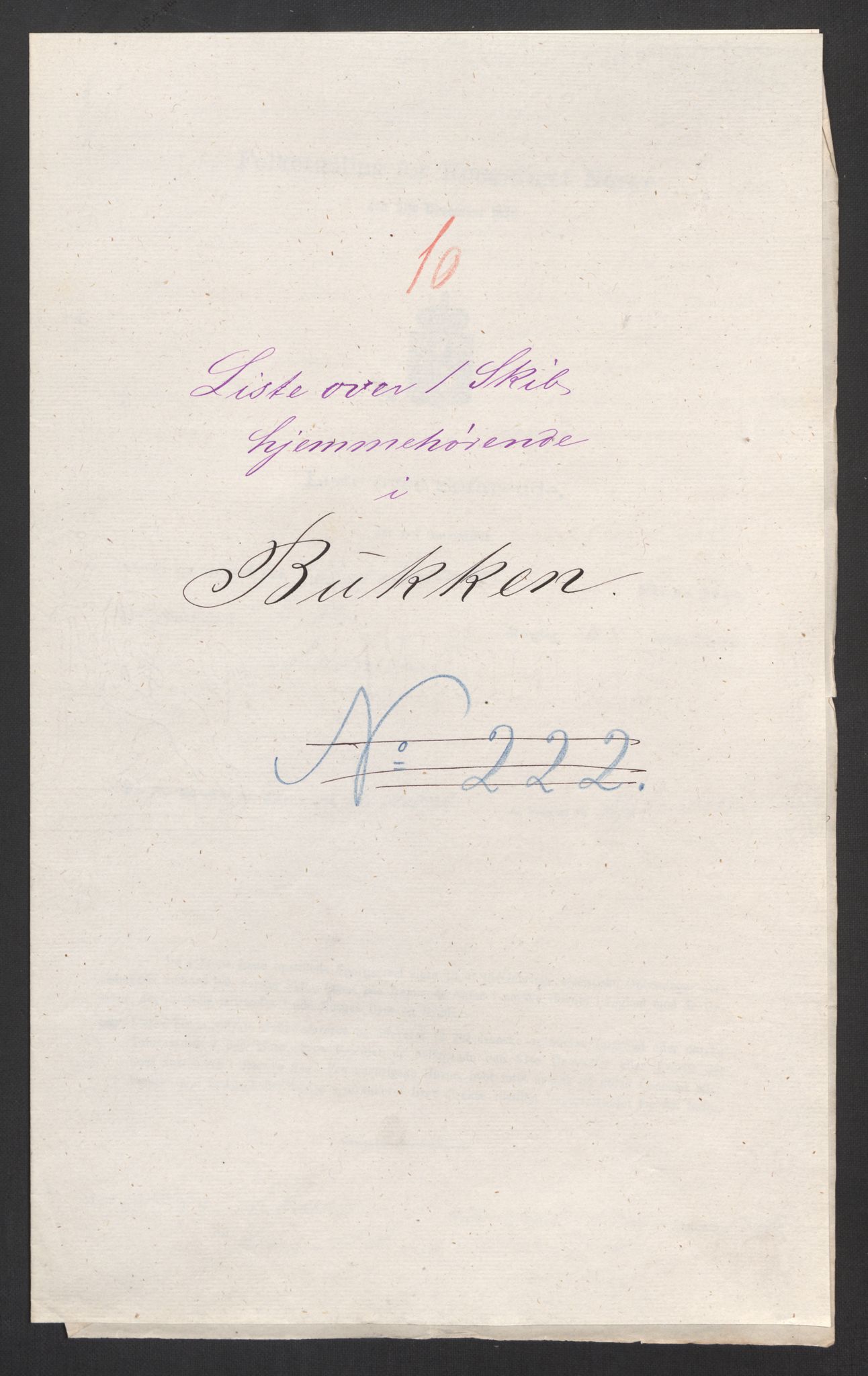 RA, Folketelling 1875, skipslister: Skip i utenrikske havner, hjemmehørende i 1) byer og ladesteder, Grimstad - Tromsø, 2) landdistrikter, 1875, s. 1135