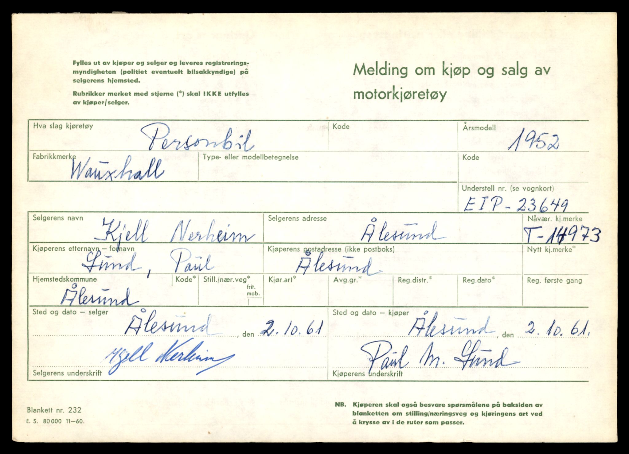 Møre og Romsdal vegkontor - Ålesund trafikkstasjon, AV/SAT-A-4099/F/Fe/L0049: Registreringskort for kjøretøy T 14864 - T 18613, 1927-1998, s. 2553