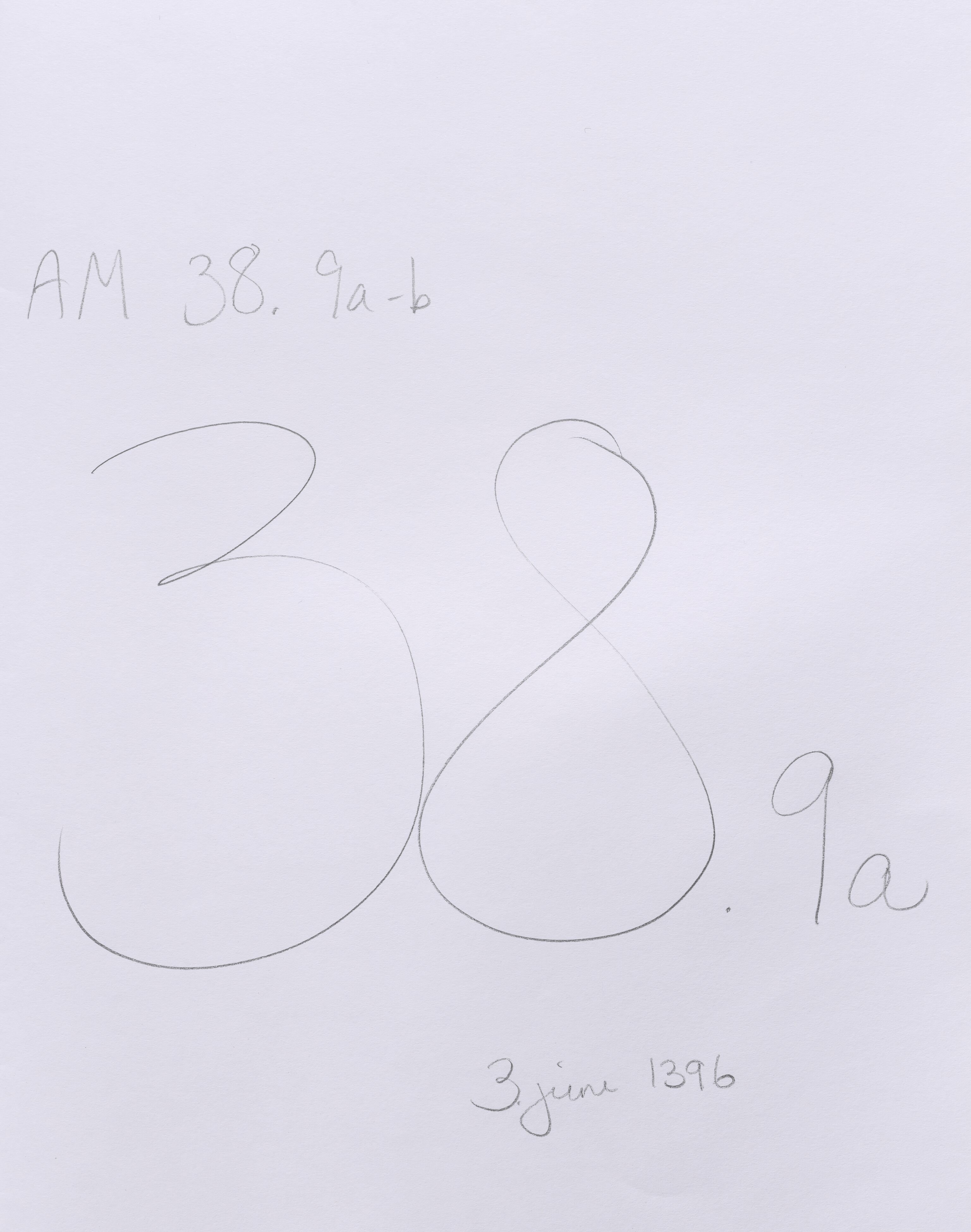 Riksarkivets diplomsamling, AV/RA-EA-5965/F05/L0118: NRA AM fasc. 38 nr. 6-9, 1393-1397, s. 11