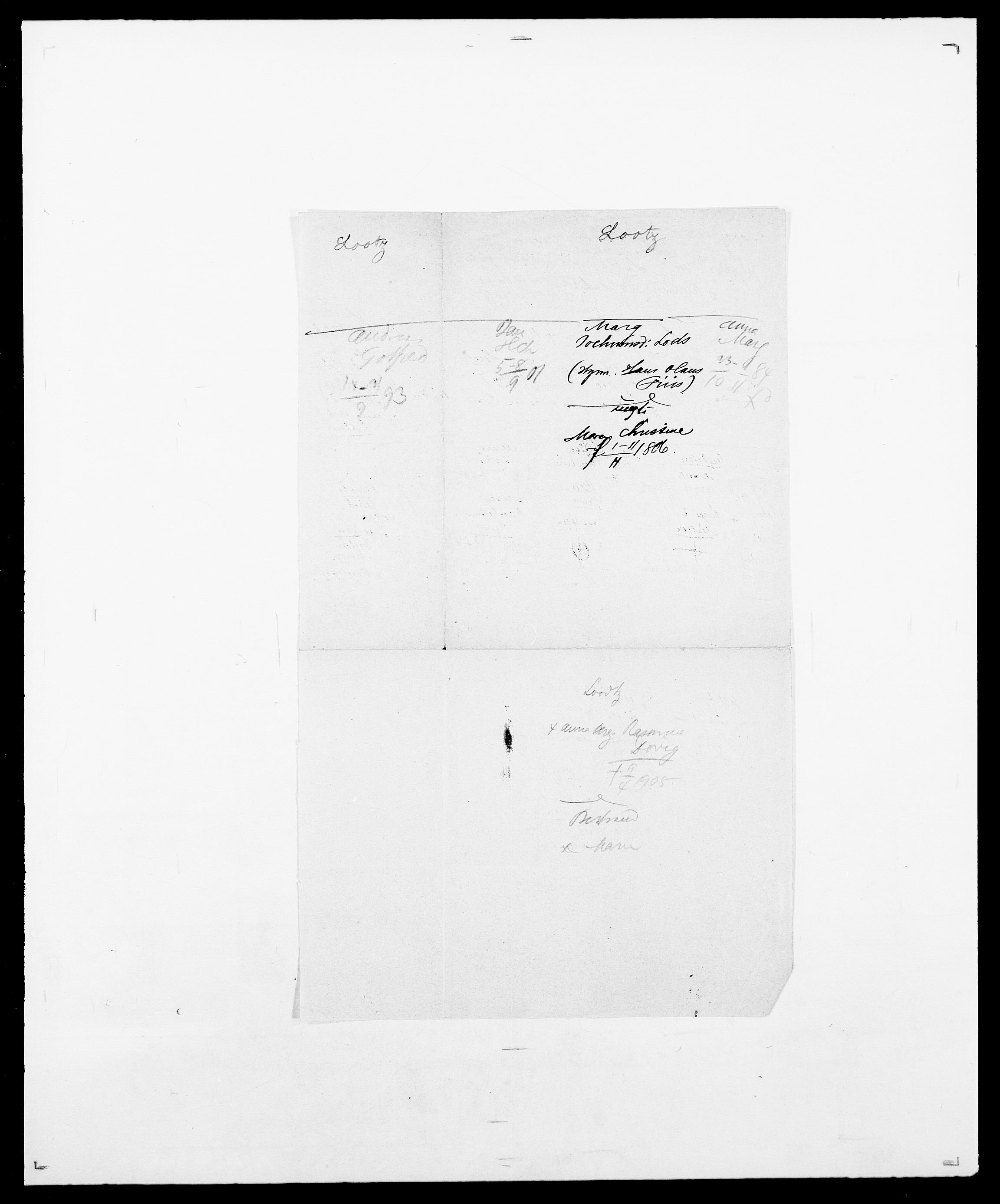 Delgobe, Charles Antoine - samling, SAO/PAO-0038/D/Da/L0024: Lobech - Lærum, s. 39