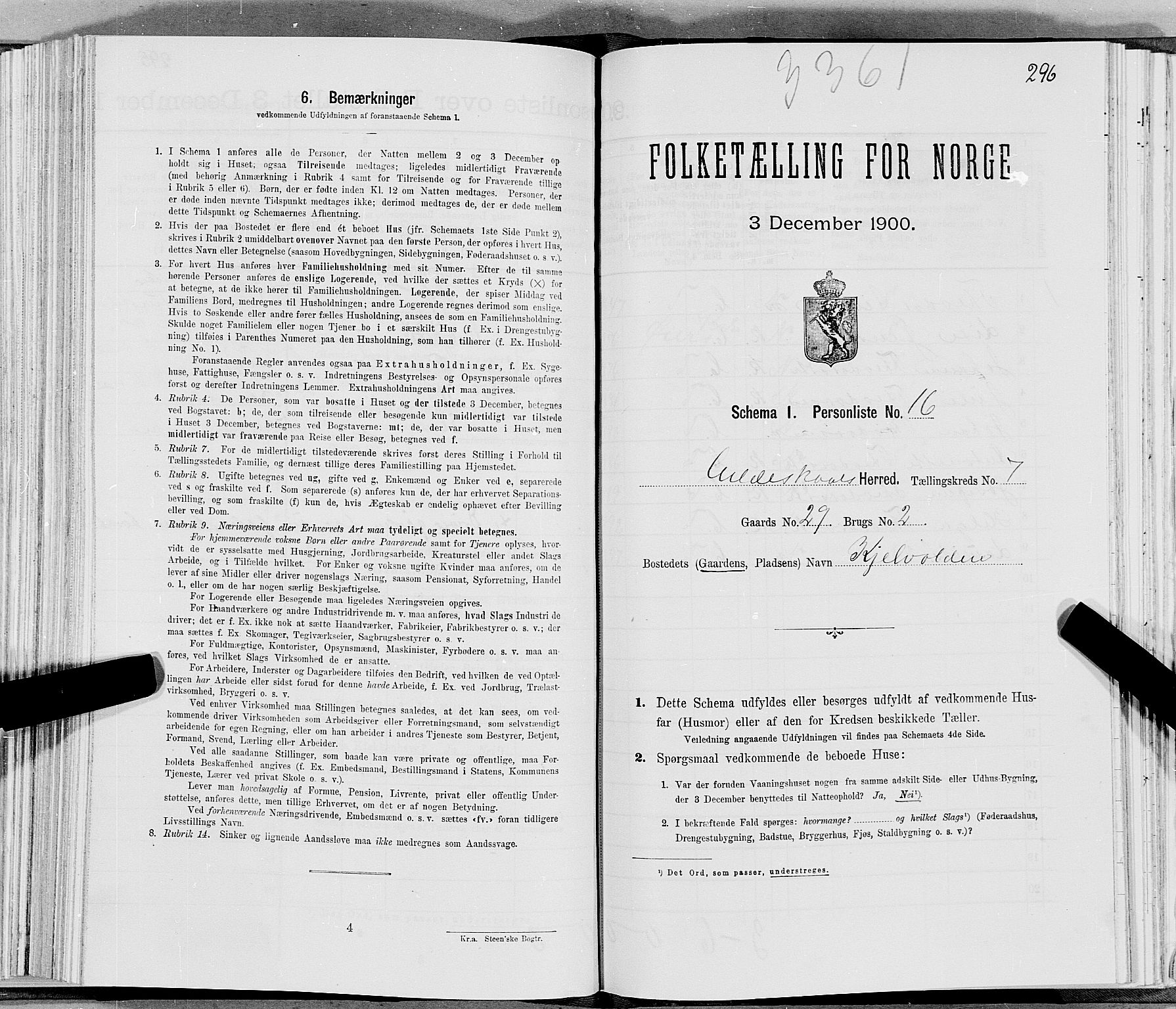 SAT, Folketelling 1900 for 1838 Gildeskål herred, 1900, s. 812