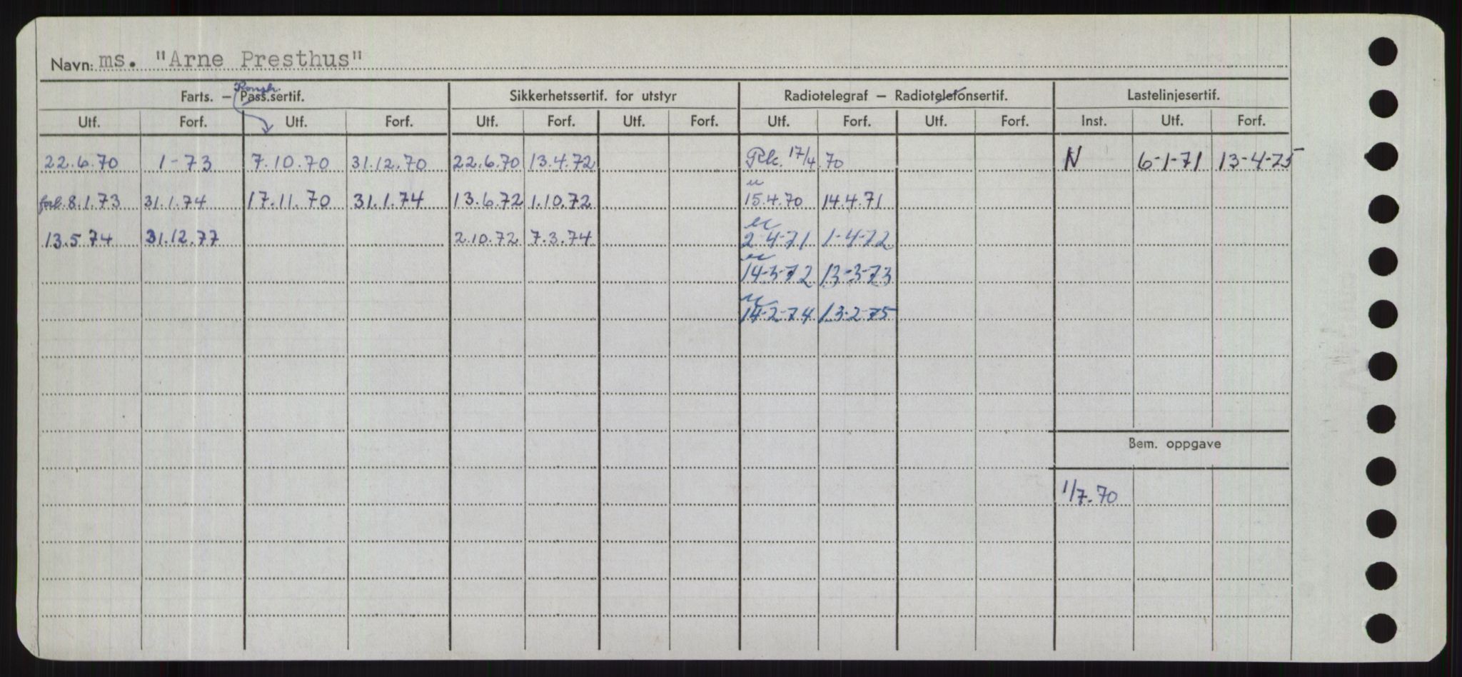 Sjøfartsdirektoratet med forløpere, Skipsmålingen, RA/S-1627/H/Hd/L0002: Fartøy, Apa-Axe, s. 152