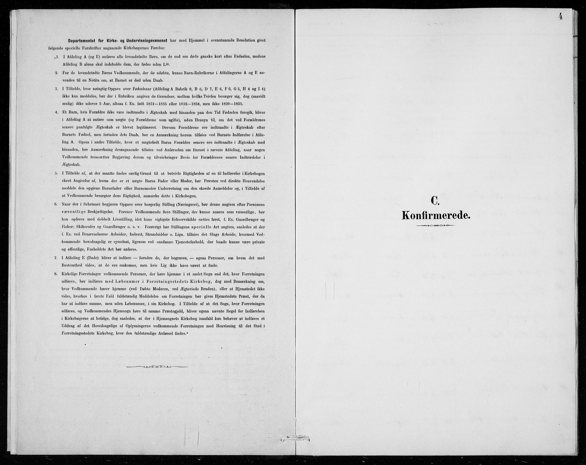 Ullensvang sokneprestembete, SAB/A-78701/H/Hab: Klokkerbok nr. E  8, 1887-1923, s. 4