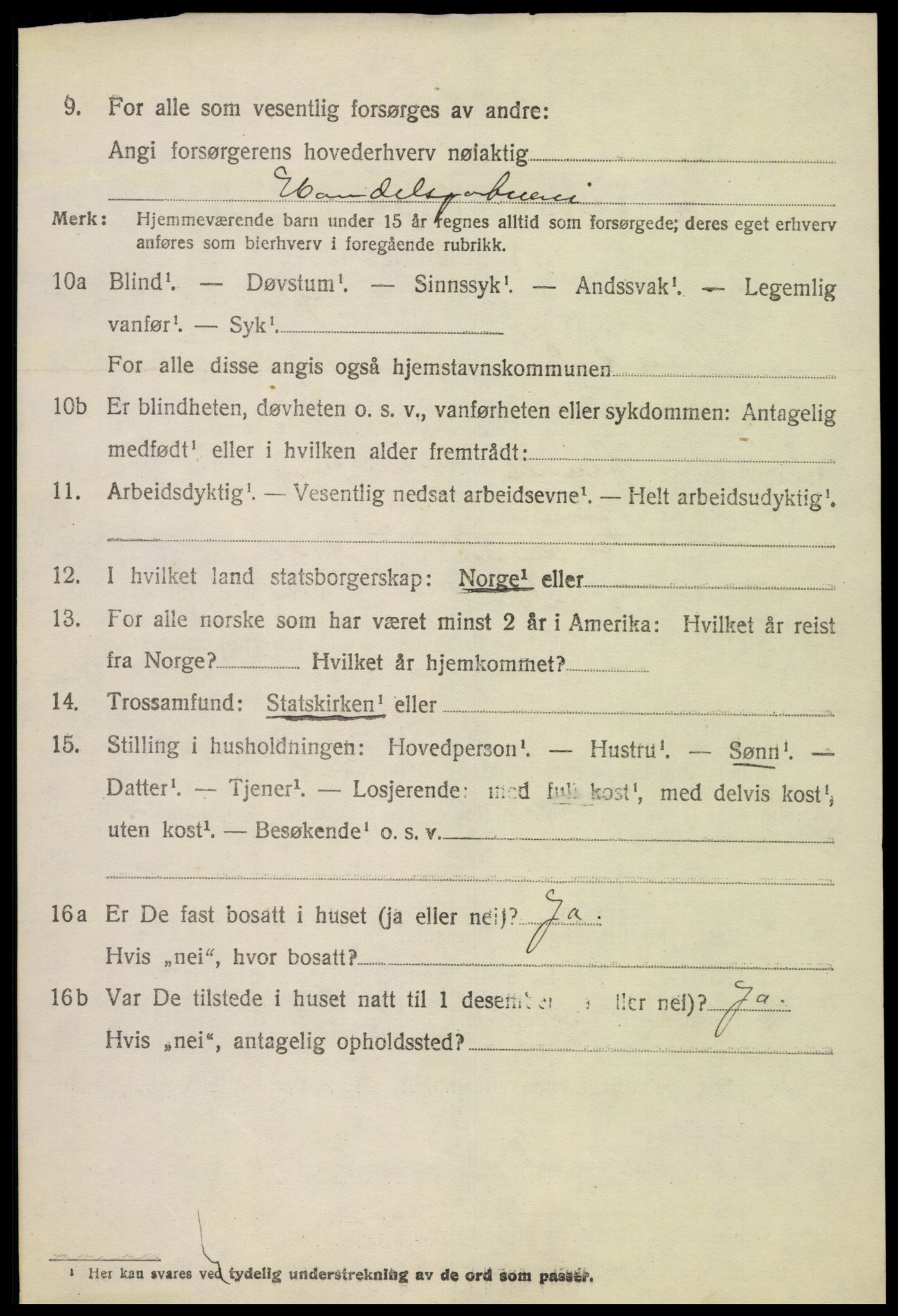 SAH, Folketelling 1920 for 0527 Vardal herred, 1920, s. 12376