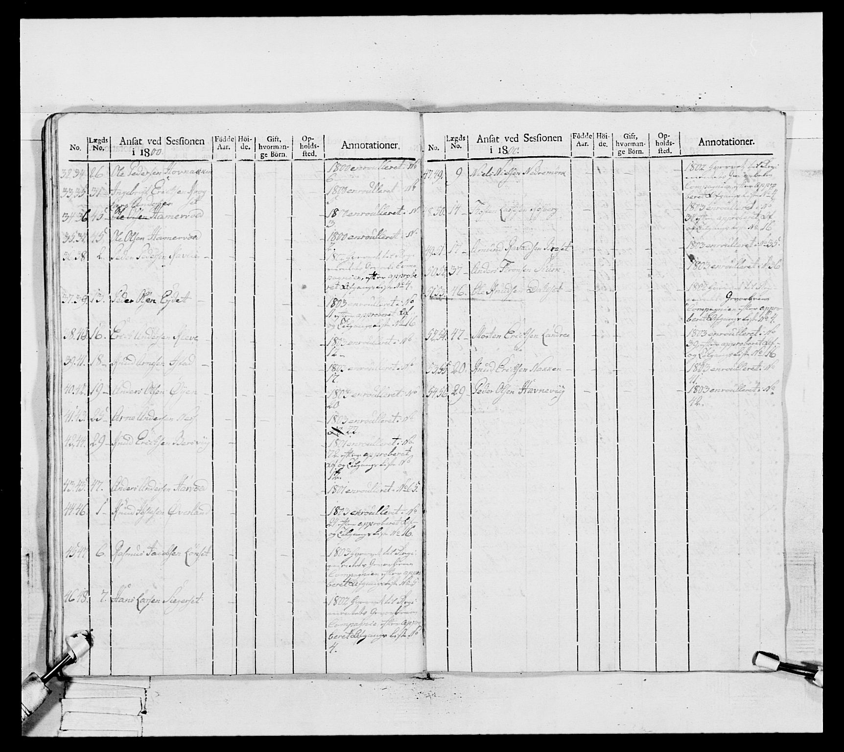 Generalitets- og kommissariatskollegiet, Det kongelige norske kommissariatskollegium, AV/RA-EA-5420/E/Eh/L0082: 2. Trondheimske nasjonale infanteriregiment, 1804, s. 368