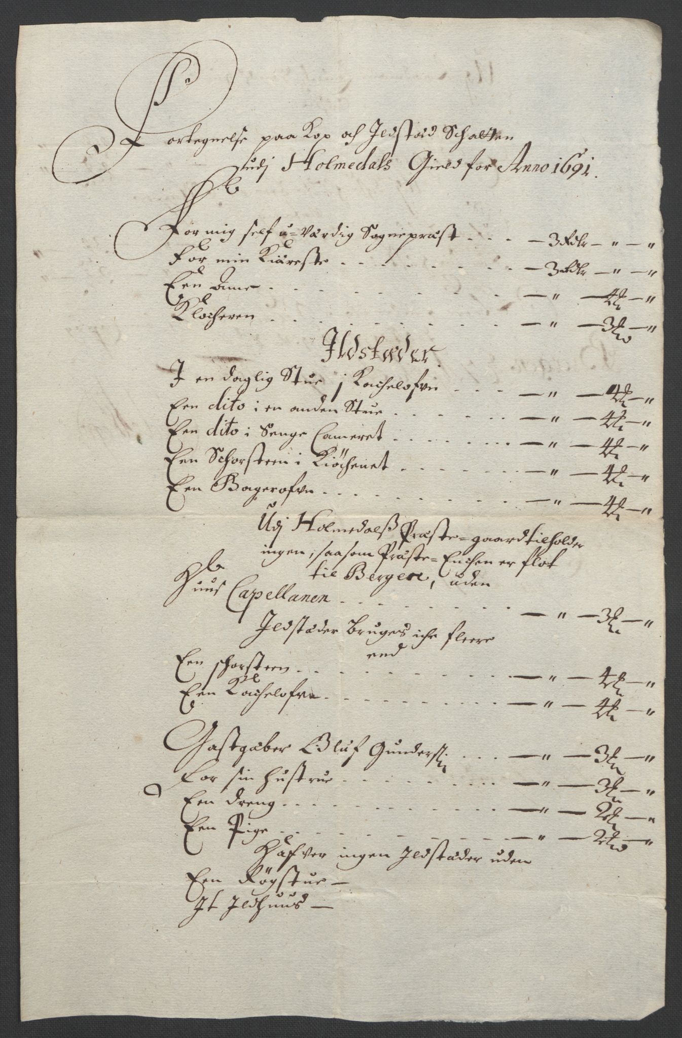 Rentekammeret inntil 1814, Reviderte regnskaper, Fogderegnskap, AV/RA-EA-4092/R53/L3420: Fogderegnskap Sunn- og Nordfjord, 1691-1692, s. 76