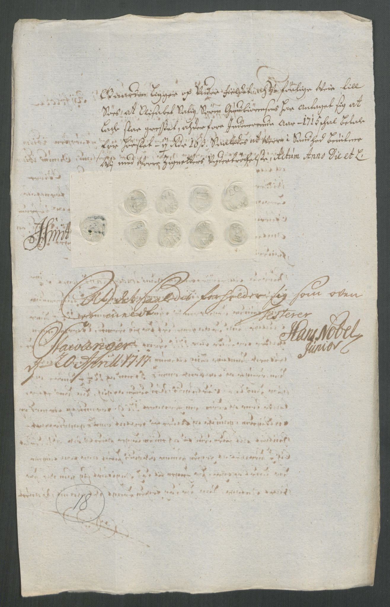 Rentekammeret inntil 1814, Reviderte regnskaper, Fogderegnskap, AV/RA-EA-4092/R47/L2868: Fogderegnskap Ryfylke, 1715, s. 217