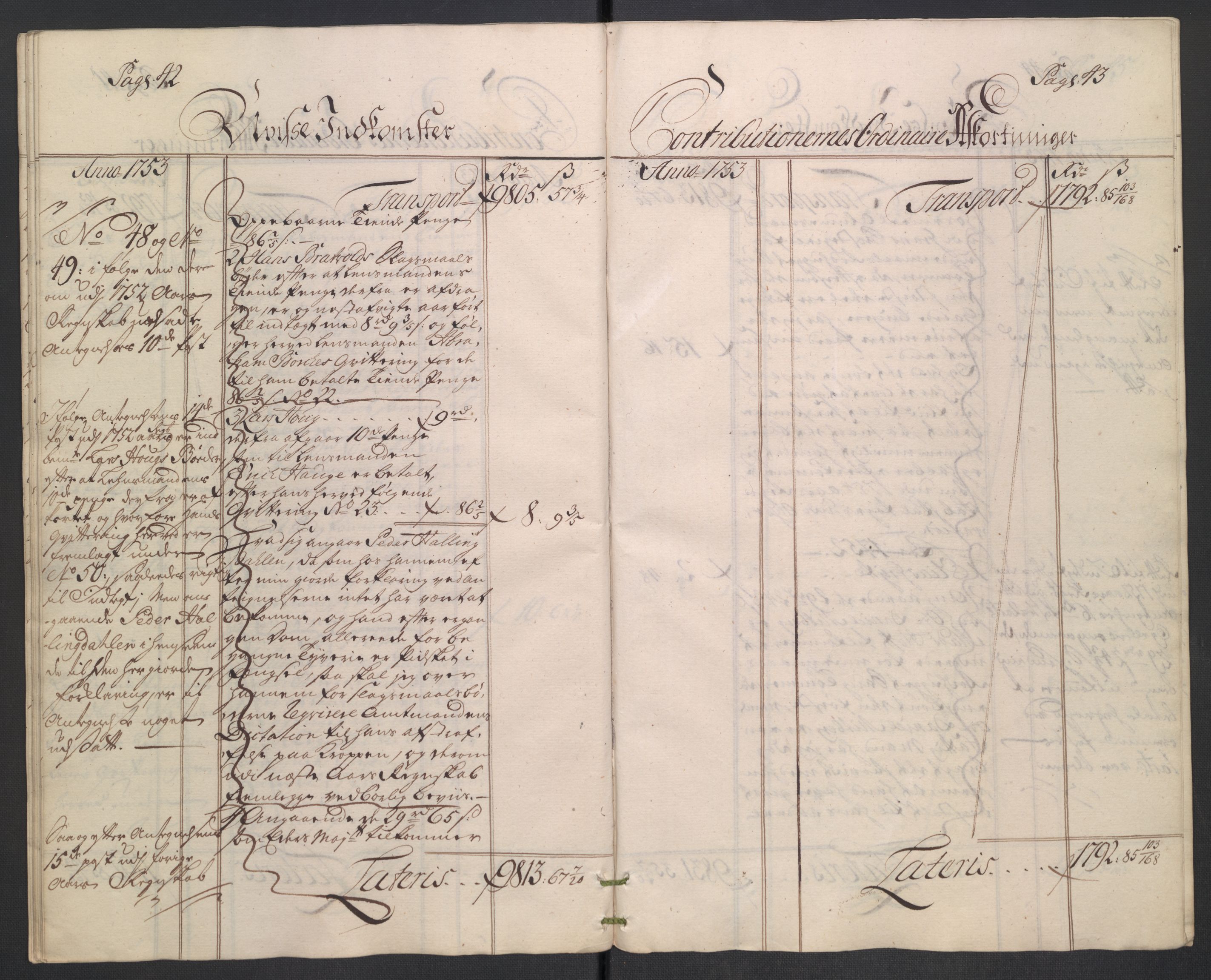 Rentekammeret inntil 1814, Reviderte regnskaper, Fogderegnskap, AV/RA-EA-4092/R18/L1349: Fogderegnskap Hadeland, Toten og Valdres, 1752-1753, s. 396