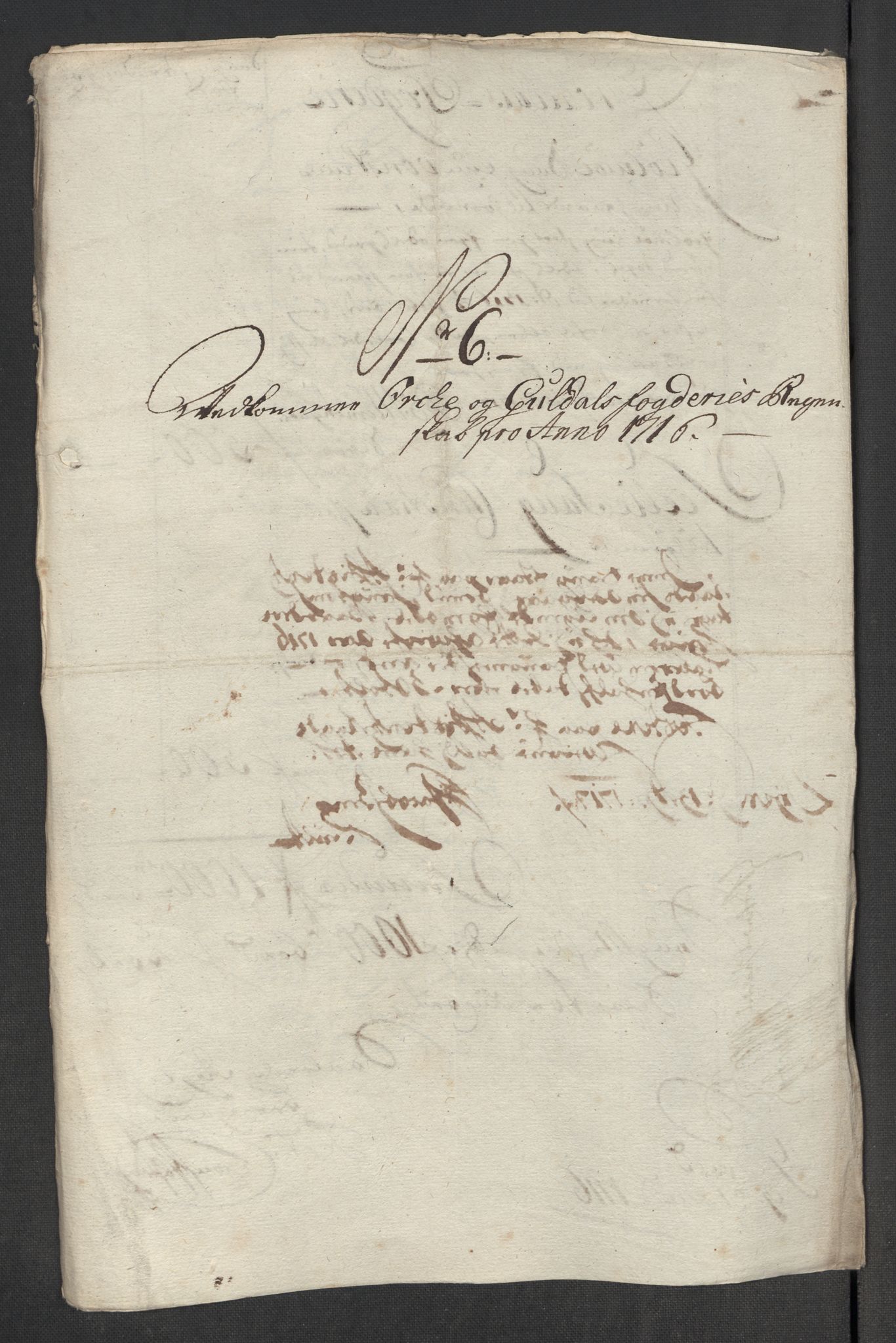 Rentekammeret inntil 1814, Reviderte regnskaper, Fogderegnskap, AV/RA-EA-4092/R60/L3967: Fogderegnskap Orkdal og Gauldal, 1716, s. 140