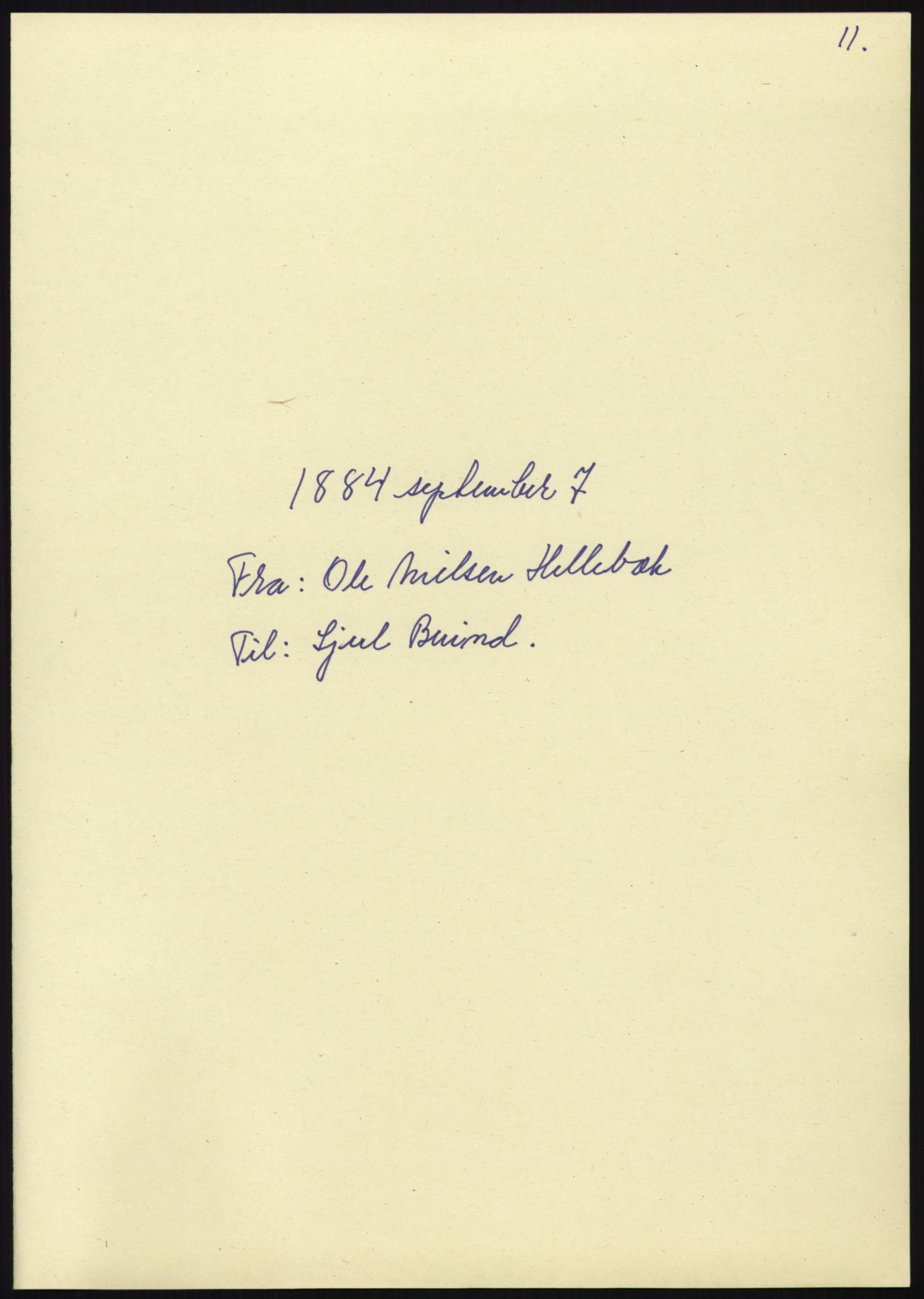 Samlinger til kildeutgivelse, Amerikabrevene, AV/RA-EA-4057/F/L0020: Innlån fra Buskerud: Lerfaldet - Lågdalsmuseet, 1838-1914, s. 465