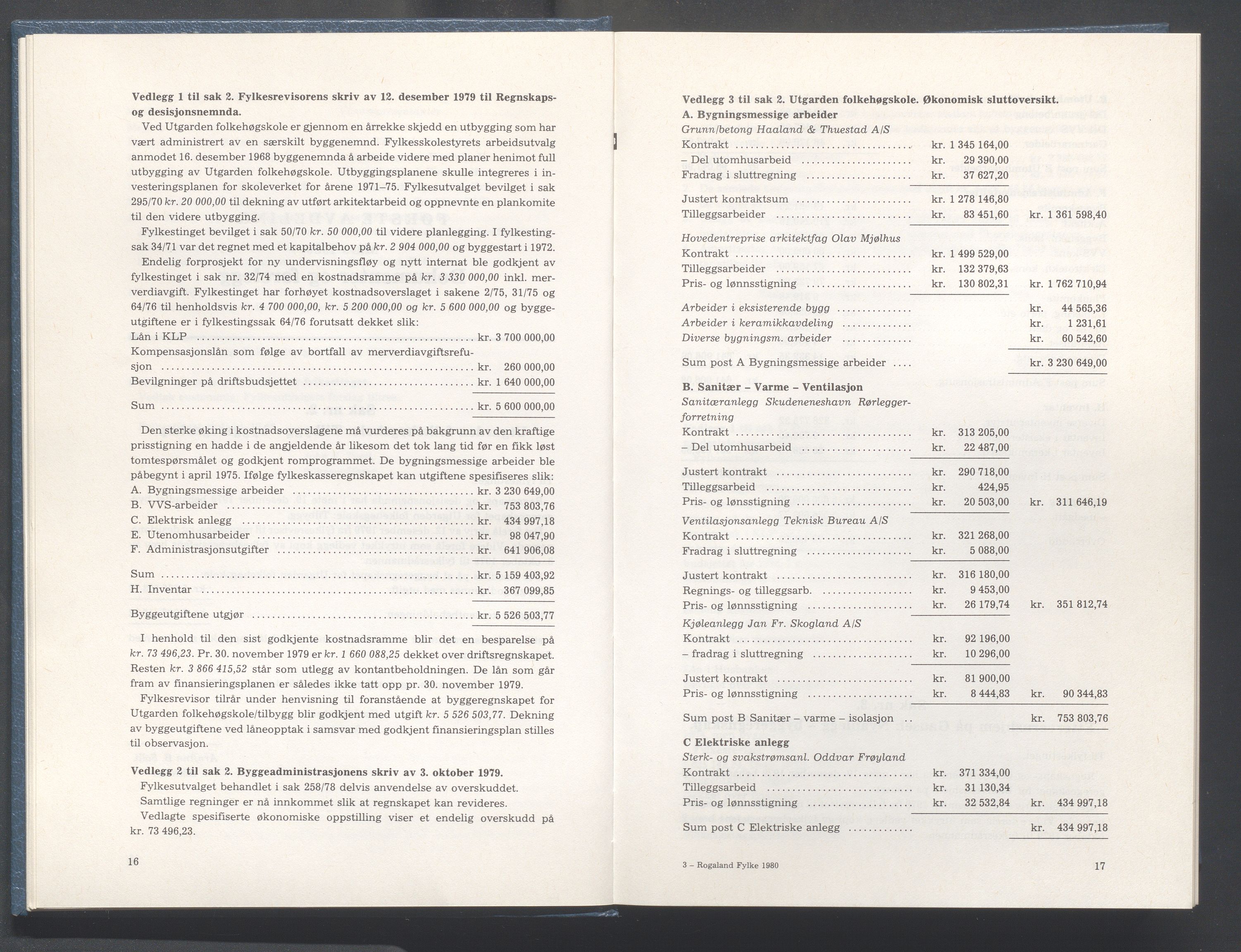 Rogaland fylkeskommune - Fylkesrådmannen , IKAR/A-900/A/Aa/Aaa/L0100: Møtebok , 1980, s. 16-17