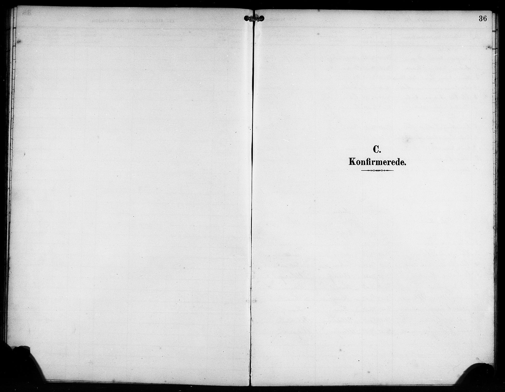 Lindås Sokneprestembete, SAB/A-76701/H/Hab: Klokkerbok nr. D 2, 1898-1910, s. 36