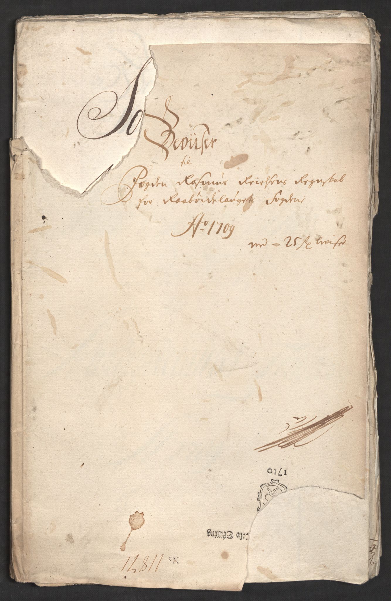 Rentekammeret inntil 1814, Reviderte regnskaper, Fogderegnskap, AV/RA-EA-4092/R40/L2449: Fogderegnskap Råbyggelag, 1709-1711, s. 15