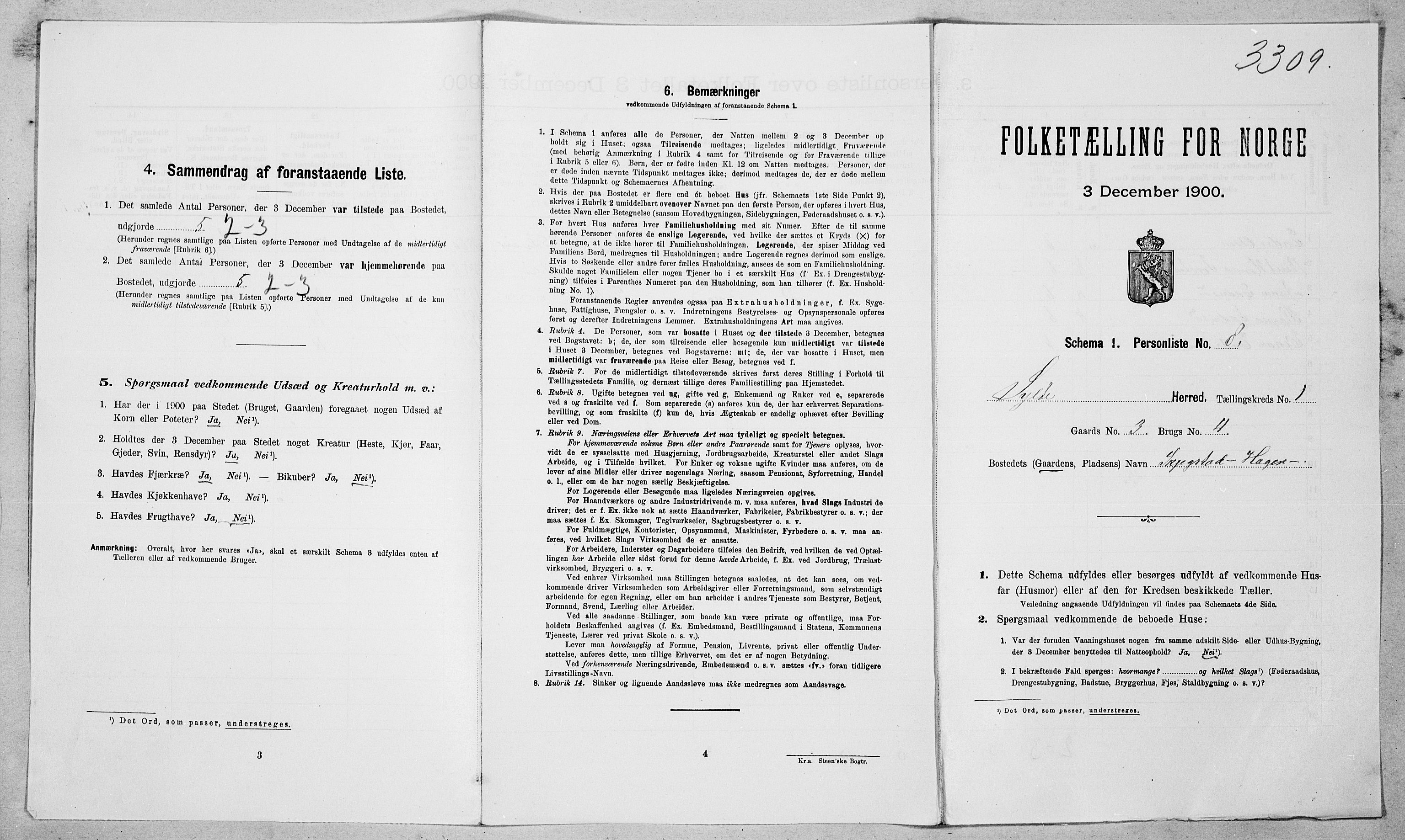 SAT, Folketelling 1900 for 1536 Sylte herred, 1900, s. 50