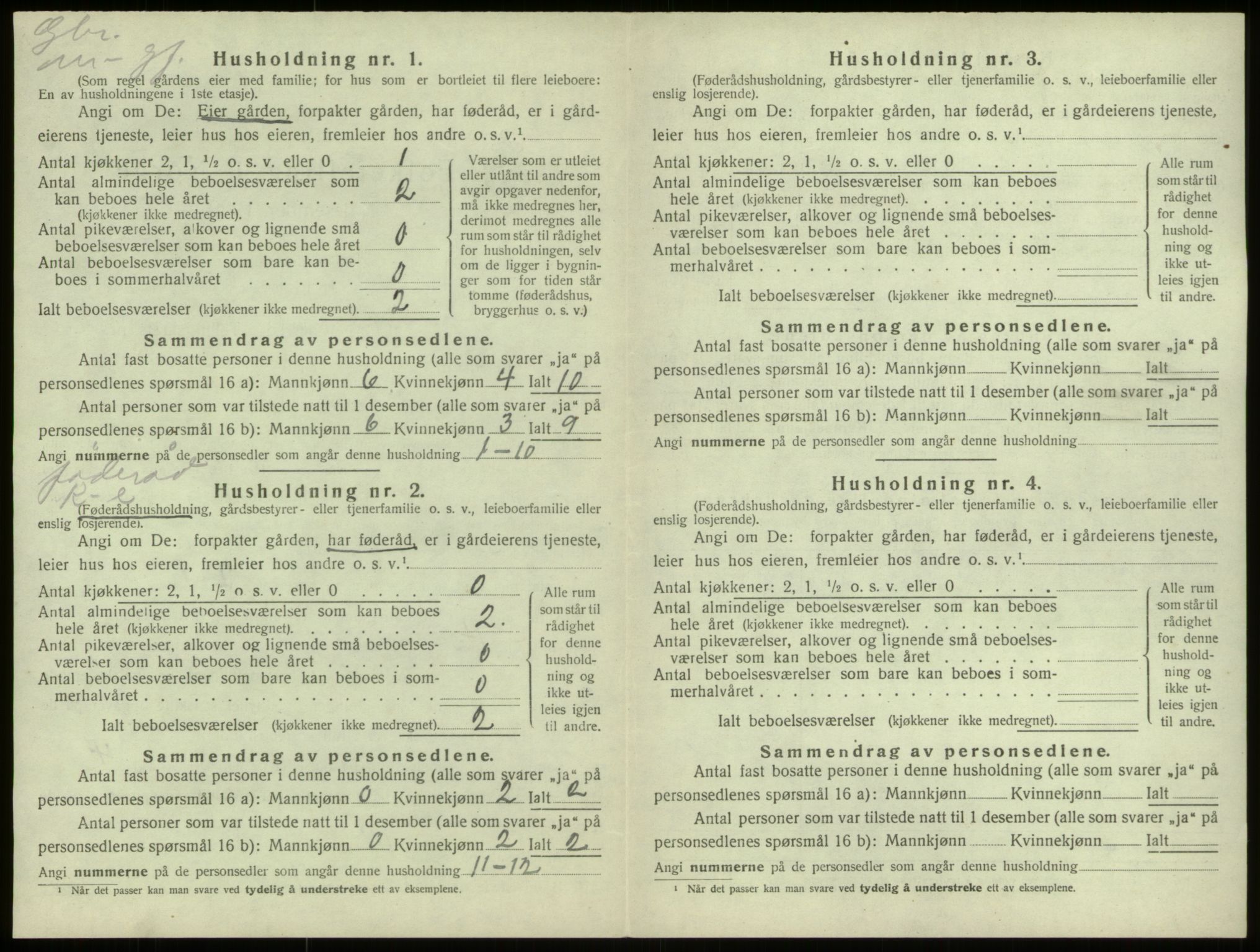 SAB, Folketelling 1920 for 1442 Davik herred, 1920, s. 133