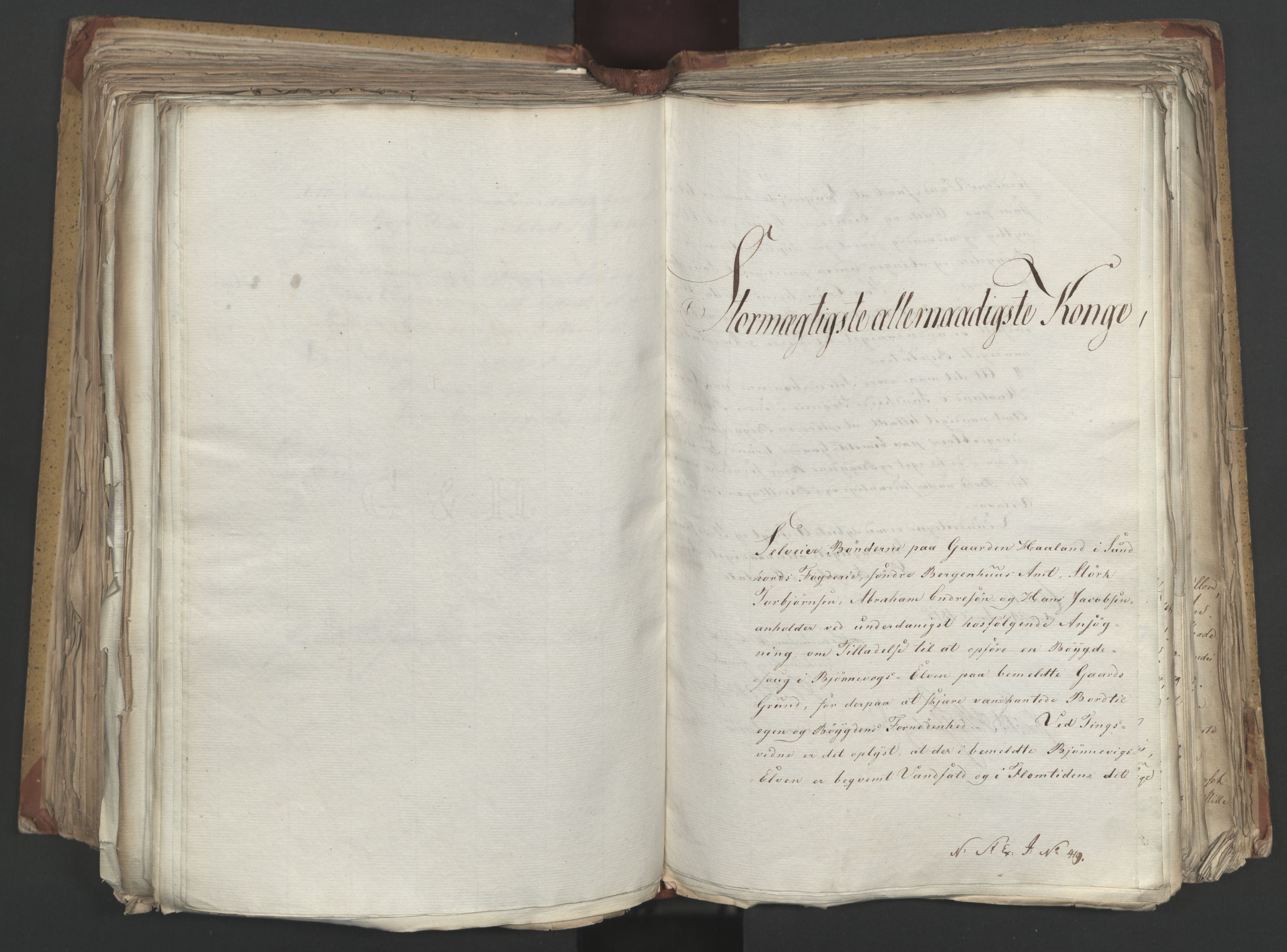 Statsrådsavdelingen i Stockholm, AV/RA-S-1003/D/Da/L0002: Regjeringsinnstillinger nr. 263-518, 1815, s. 347