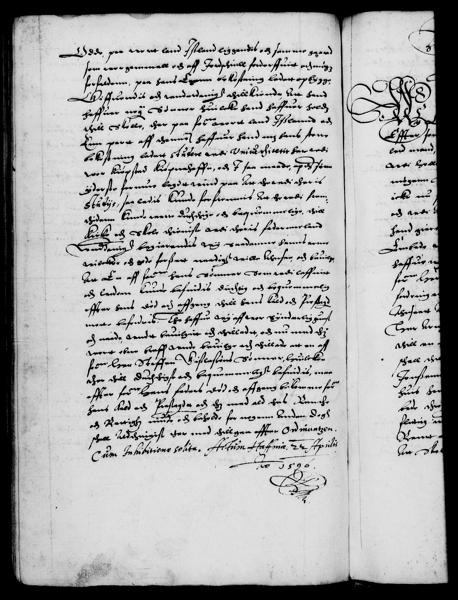 Danske Kanselli 1572-1799, RA/EA-3023/F/Fc/Fca/Fcaa/L0002: Norske registre (mikrofilm), 1588-1596, s. 276b