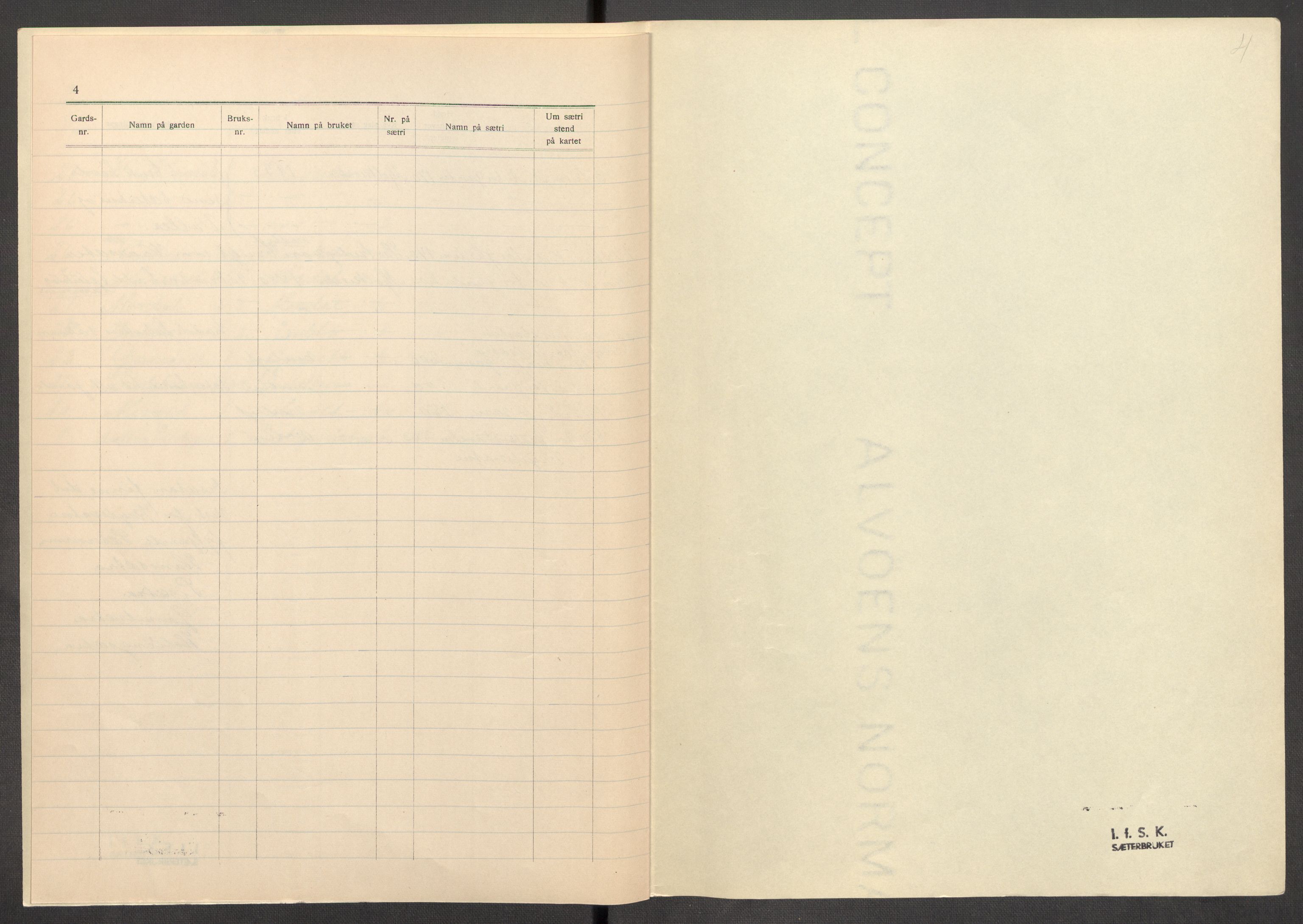 Instituttet for sammenlignende kulturforskning, AV/RA-PA-0424/F/Fc/L0013/0001: Eske B13: / Møre og Romsdal (perm XXXV), 1933-1938, s. 4