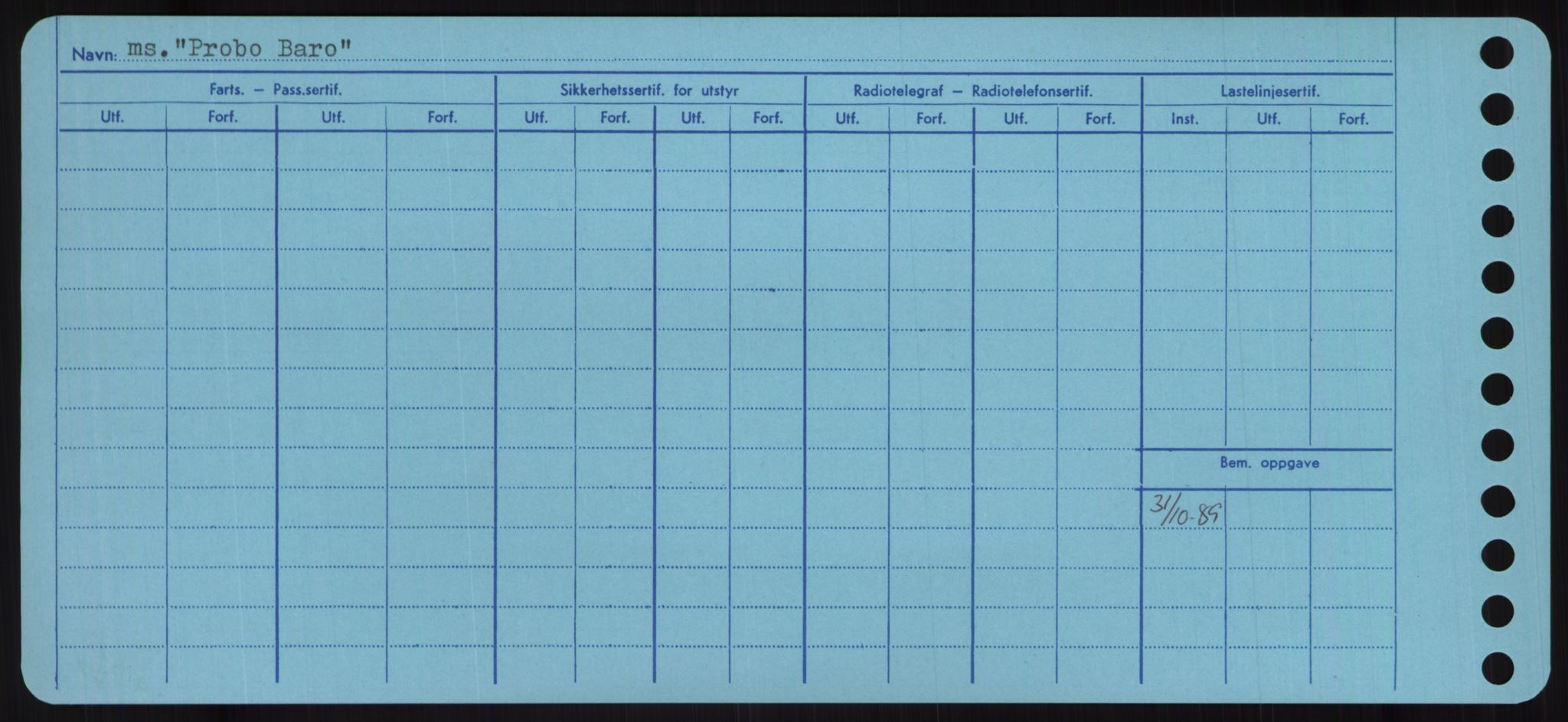 Sjøfartsdirektoratet med forløpere, Skipsmålingen, RA/S-1627/H/Ha/L0004/0002: Fartøy, Mas-R / Fartøy, Odin-R, s. 438